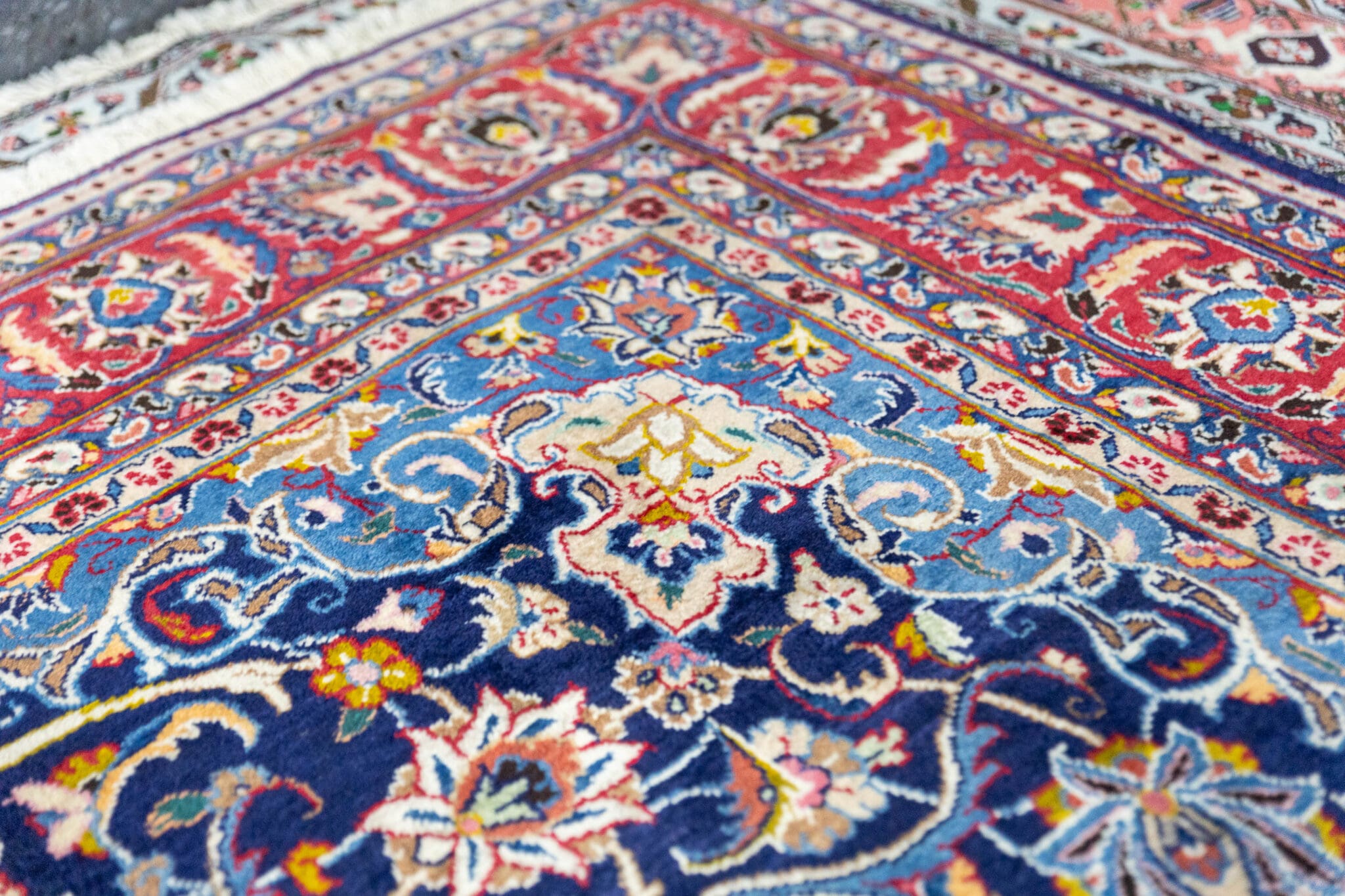 Sarough Farahan Perserteppich 302 × 193 cm aus Wolle, handgeknüpft