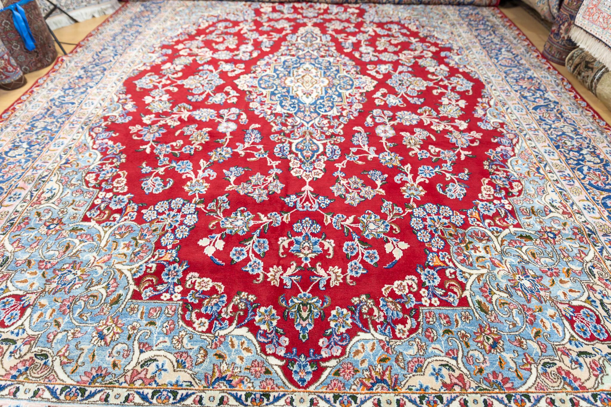 Kerman Perserteppich 400 × 300 cm aus Wolle, handgeknüpft