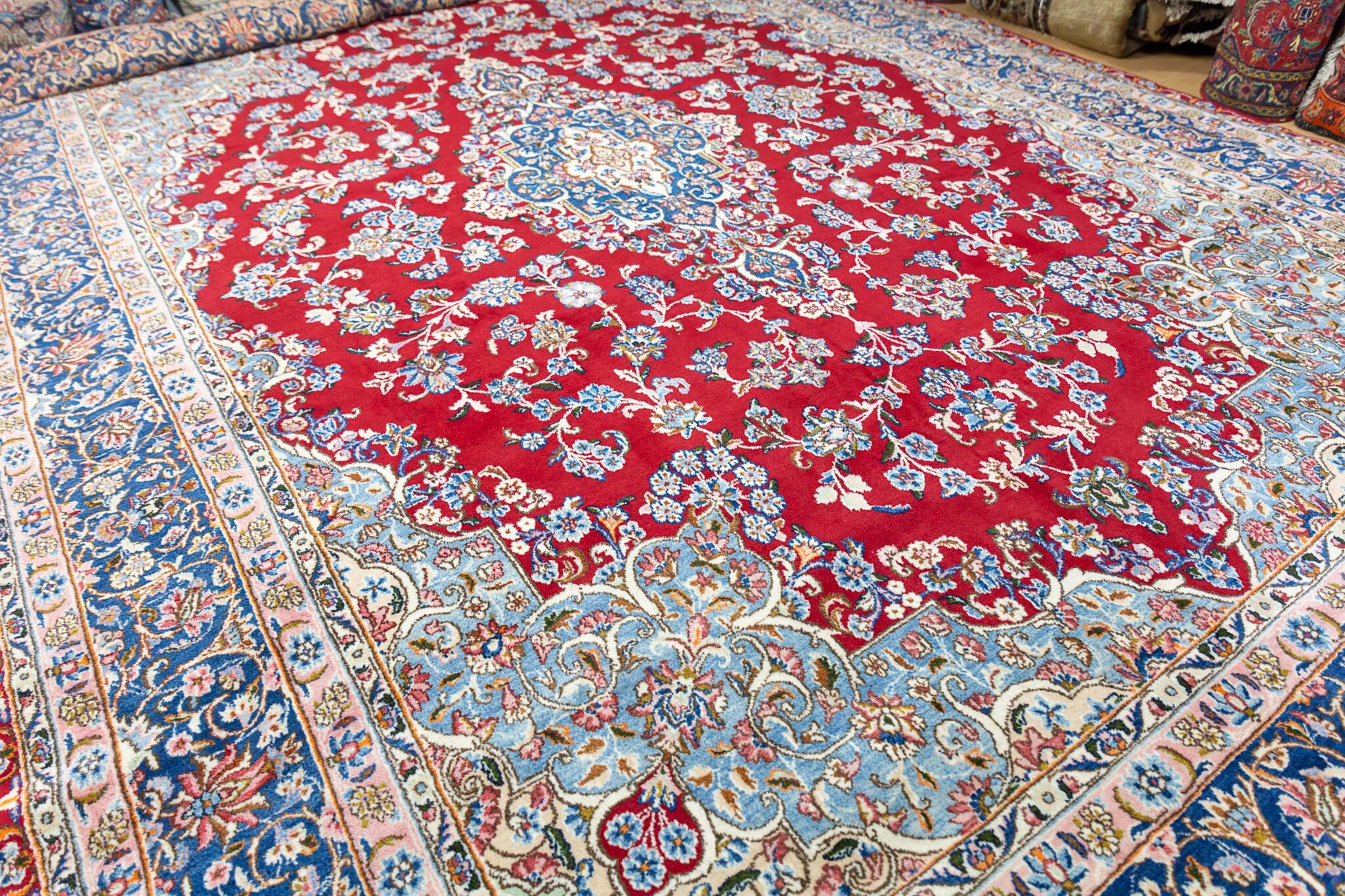 Kerman Perserteppich 400 × 300 cm aus Wolle, handgeknüpft