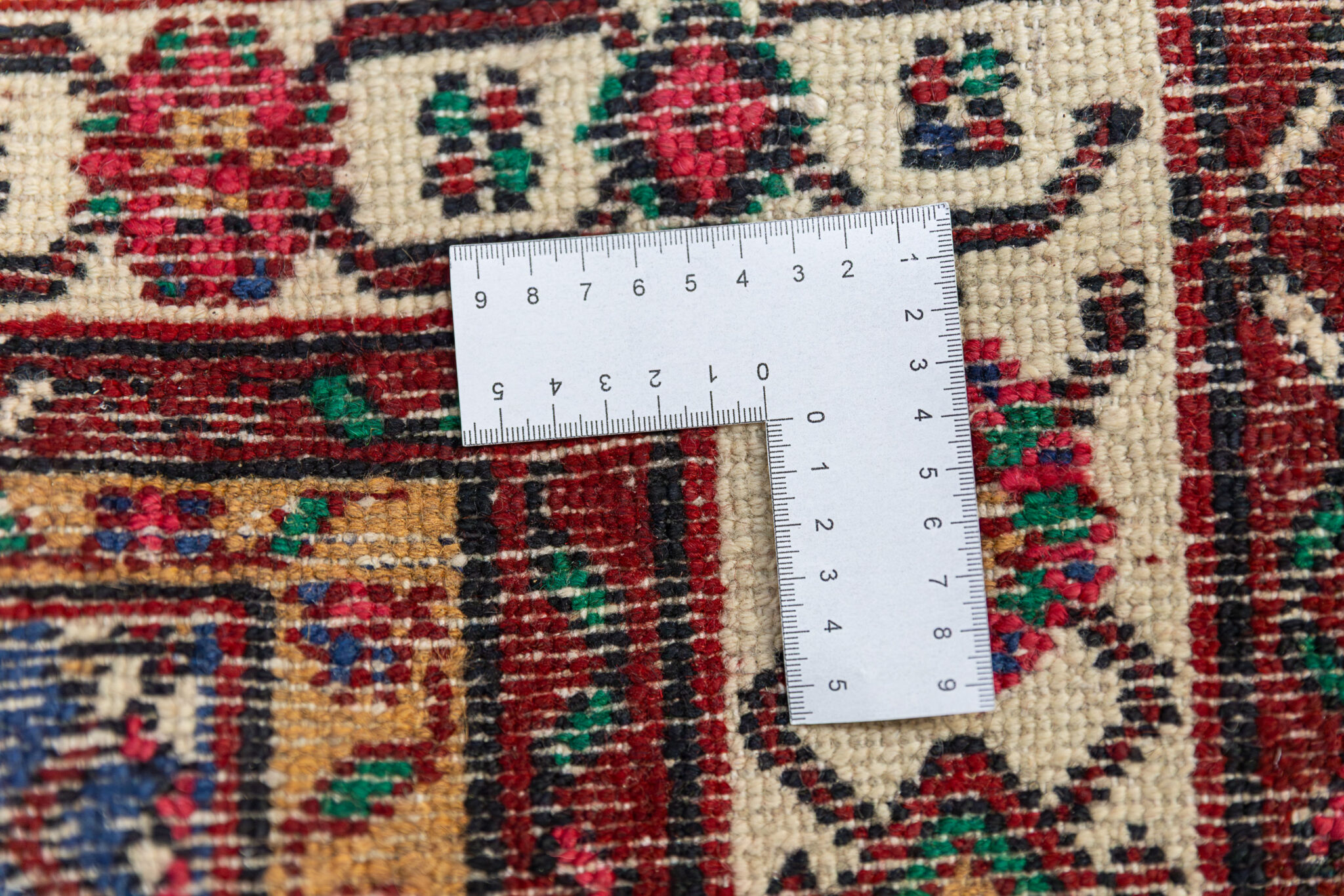 Handgeknüpfter Hamadan Perserteppich, 277 × 190 cm, Wolle