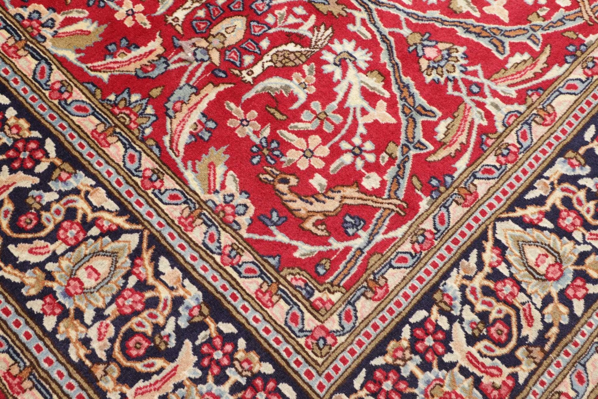 perserteppich-kirman-289-x-379-cm-schurwolle-handgeknupft-5 Handgeknüpfter Kerman Perserteppich 289 × 379 cm
