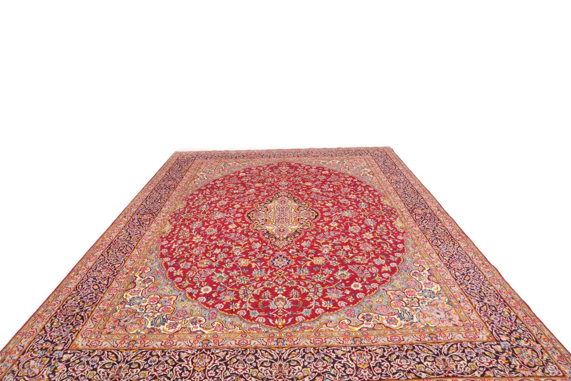 Kerman Perserteppich 289 × 385 cm aus Wolle, handgeknüpft