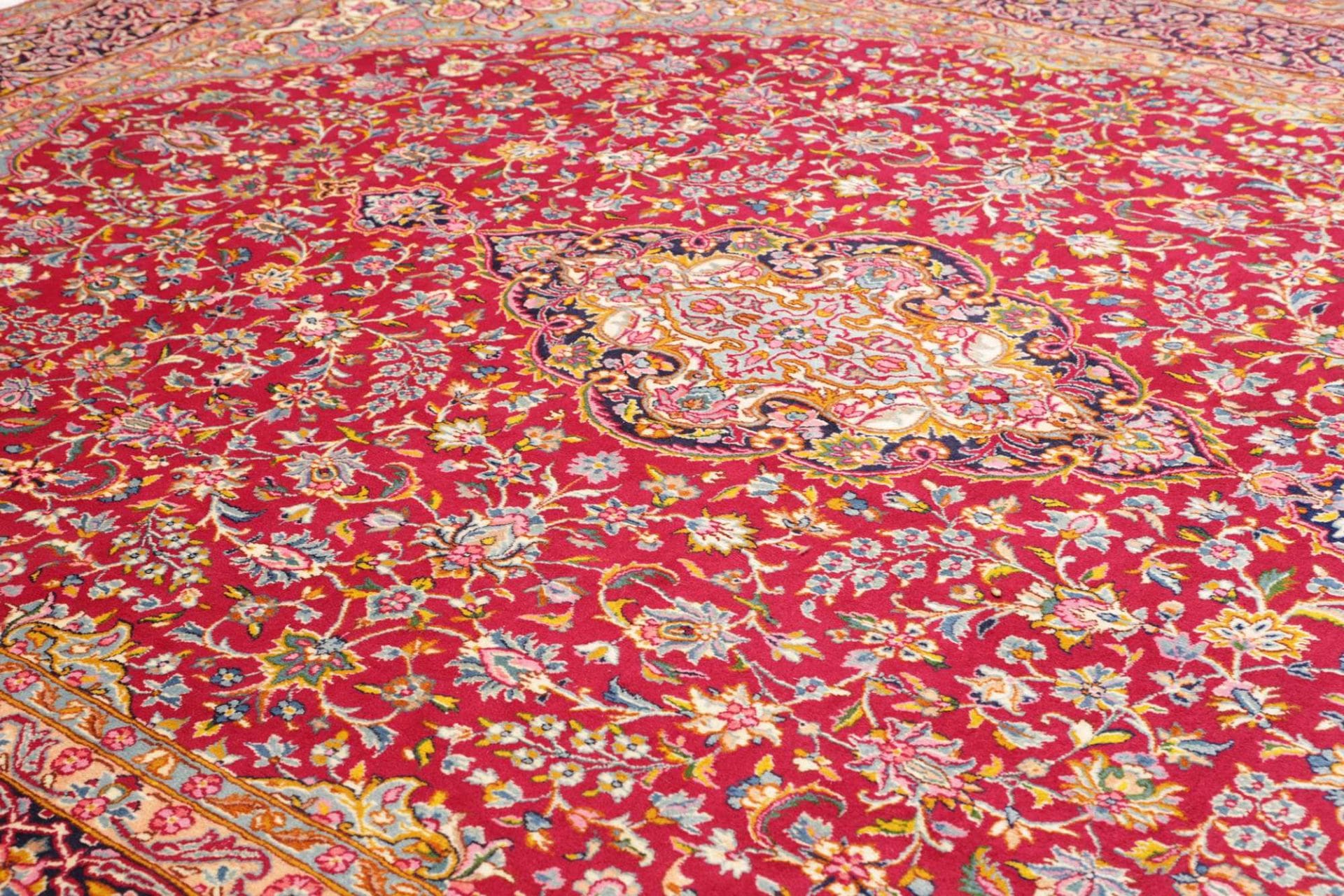 Kerman Perserteppich 289 × 385 cm aus Wolle, handgeknüpft