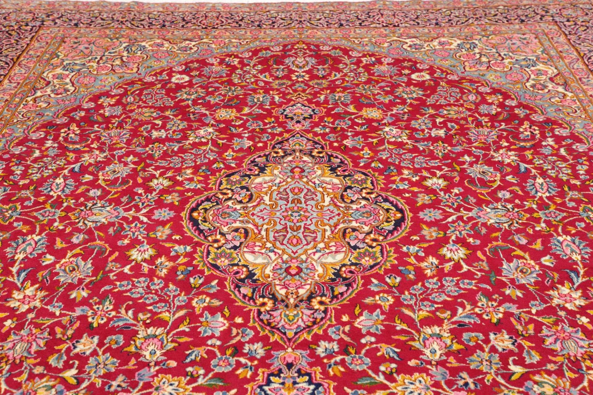 Kerman Perserteppich 289 × 385 cm aus Wolle, handgeknüpft