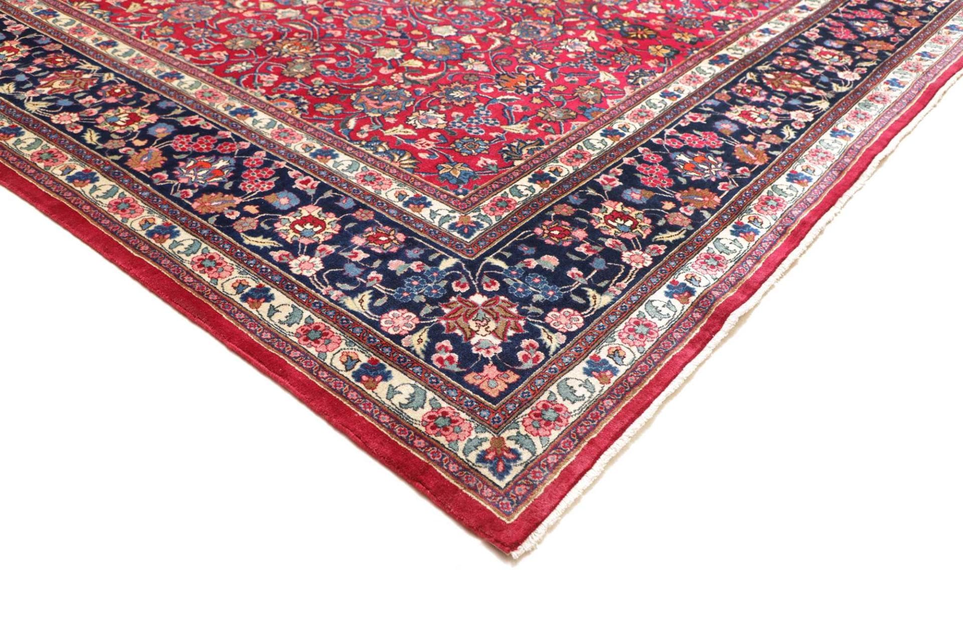 Handgeknüpfter Mashhad Perserteppich 305 × 394 cm