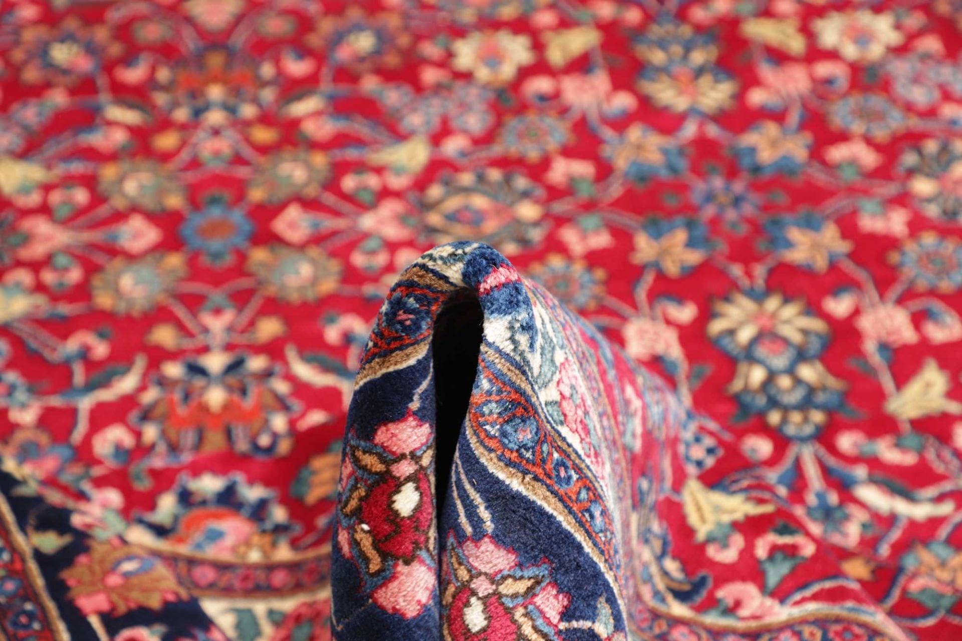 Handgeknüpfter Mashhad Perserteppich 305 × 394 cm
