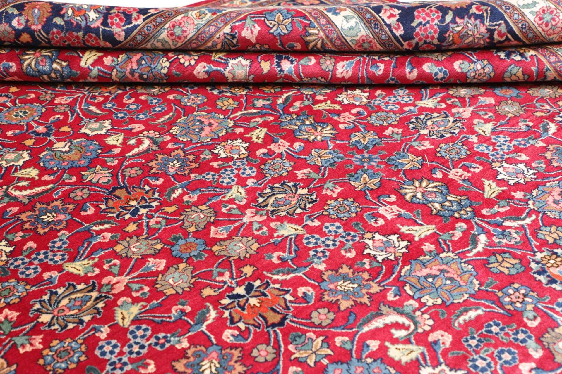 Handgeknüpfter Mashhad Perserteppich 305 × 394 cm