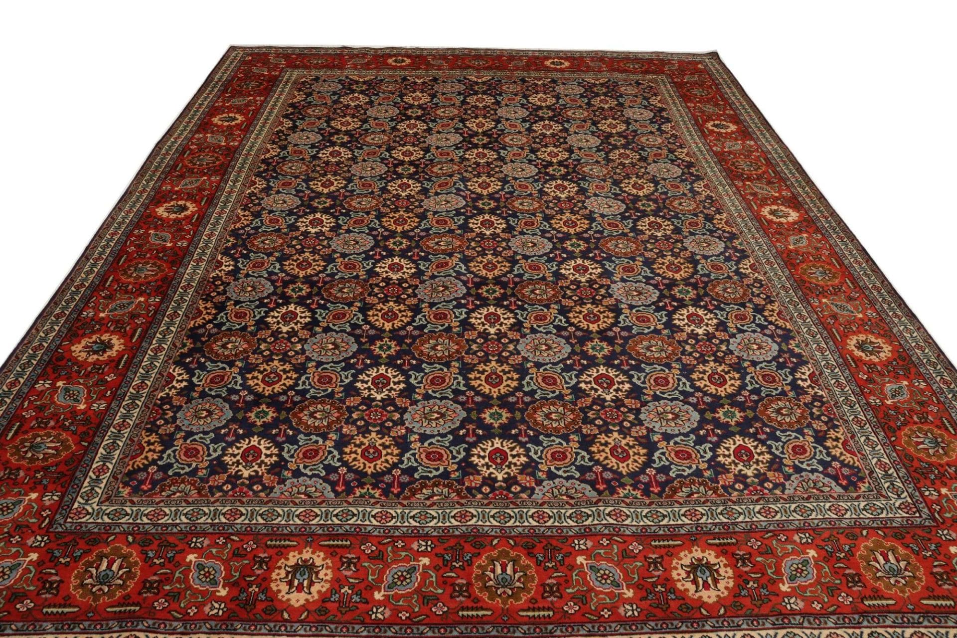 Handgeknüpfter Täbriz Perserteppich, 299 × 399 cm, Wolle