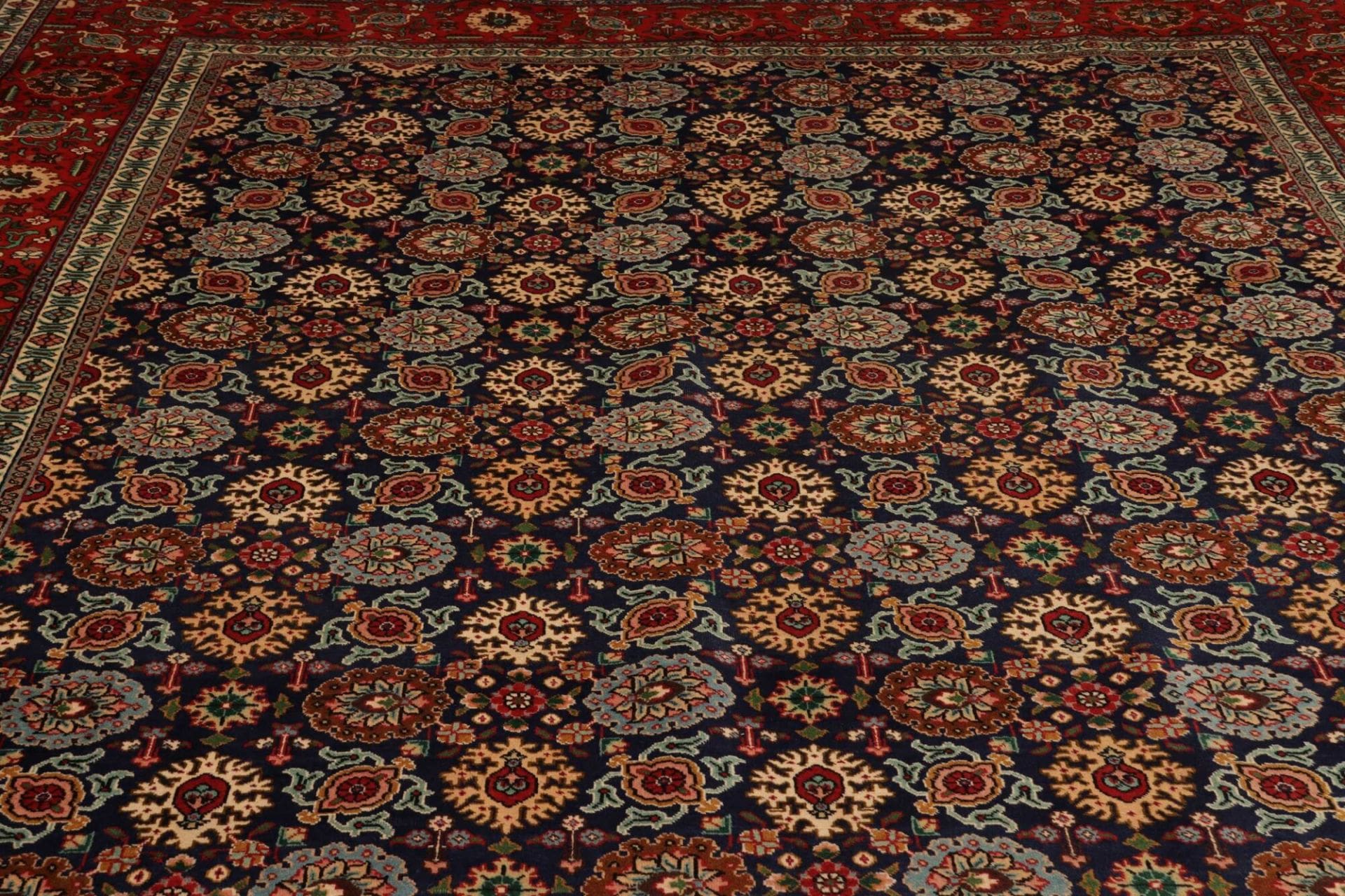 Handgeknüpfter Täbriz Perserteppich, 299 × 399 cm, Wolle