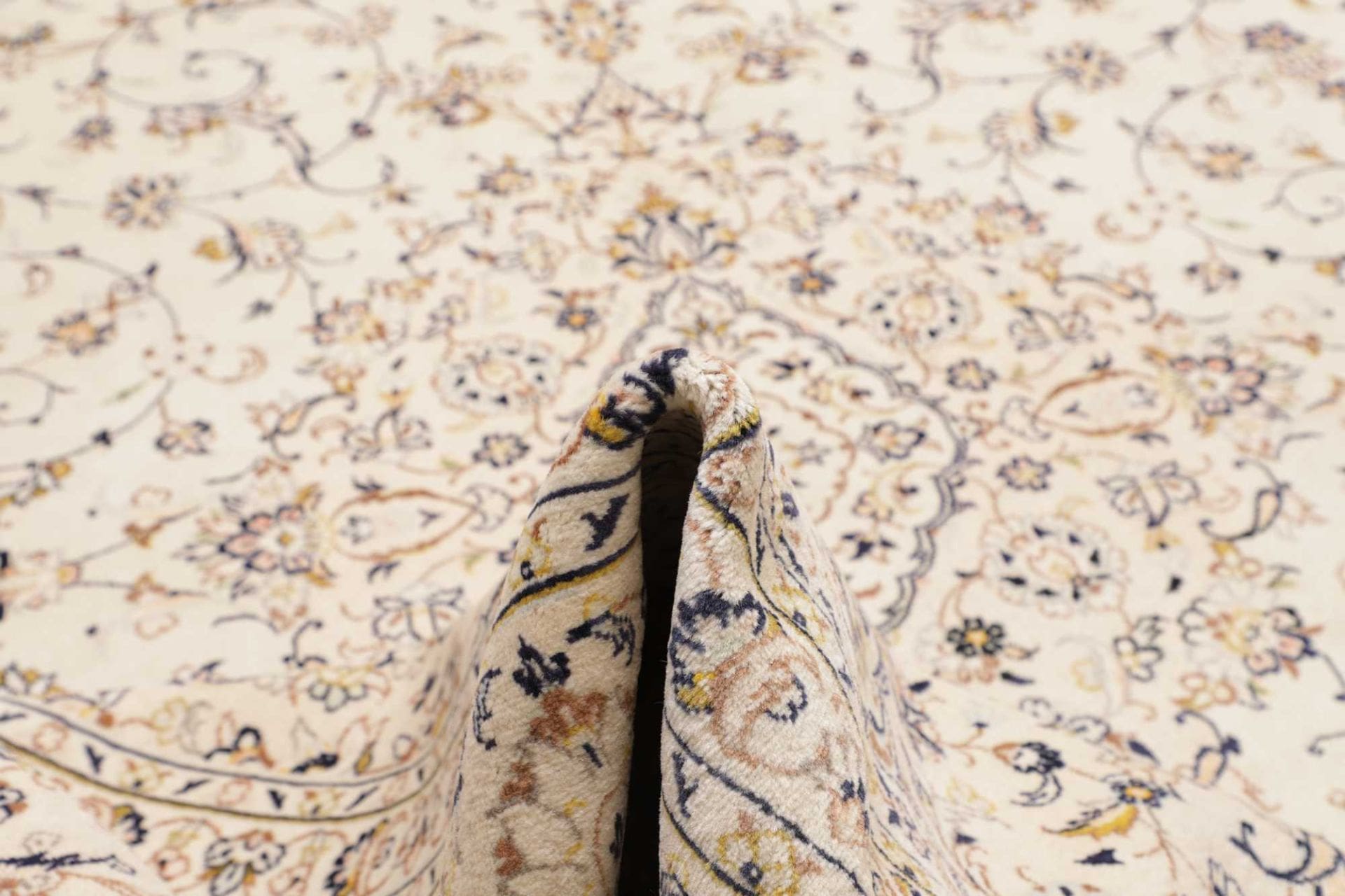Kashan Perserteppich 287 × 402 cm aus Wolle, handgeknüpft