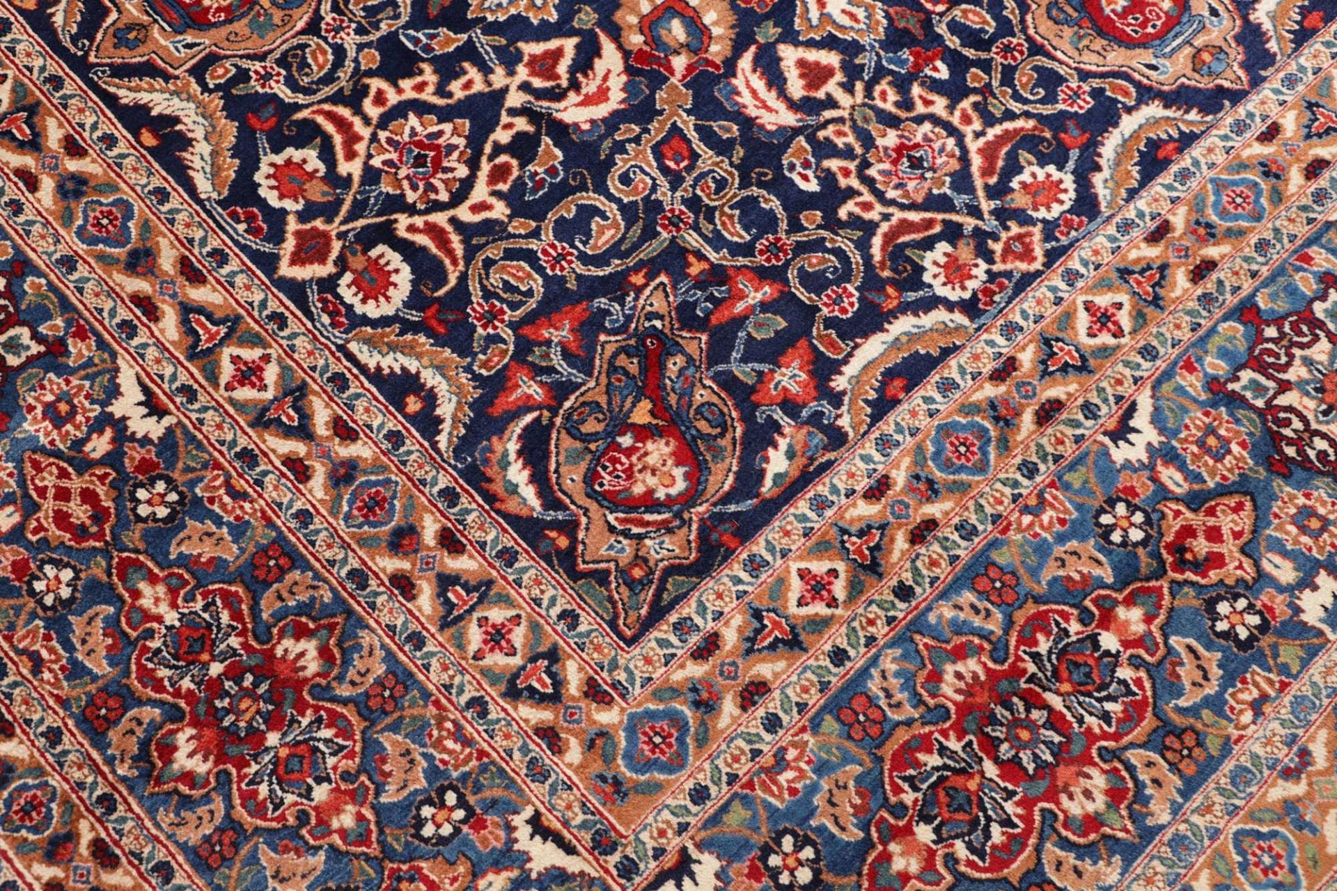 Handgeknüpfter Moud Perserteppich 298 × 392 cm