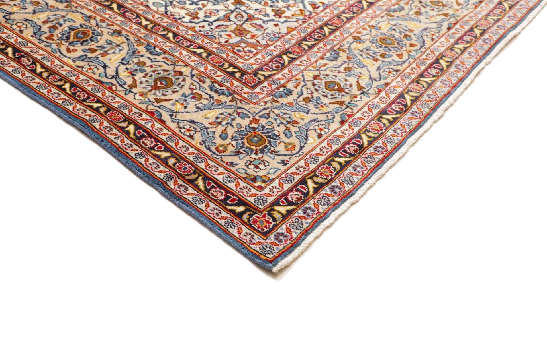 Handgeknüpfter Kashan Perserteppich 284 × 381 cm