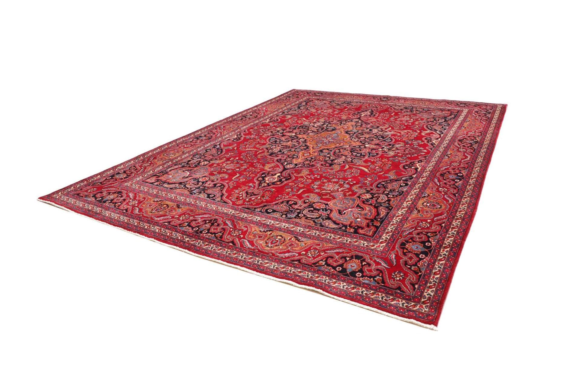 Handgeknüpfter Mashhad Perserteppich 304 × 389 cm