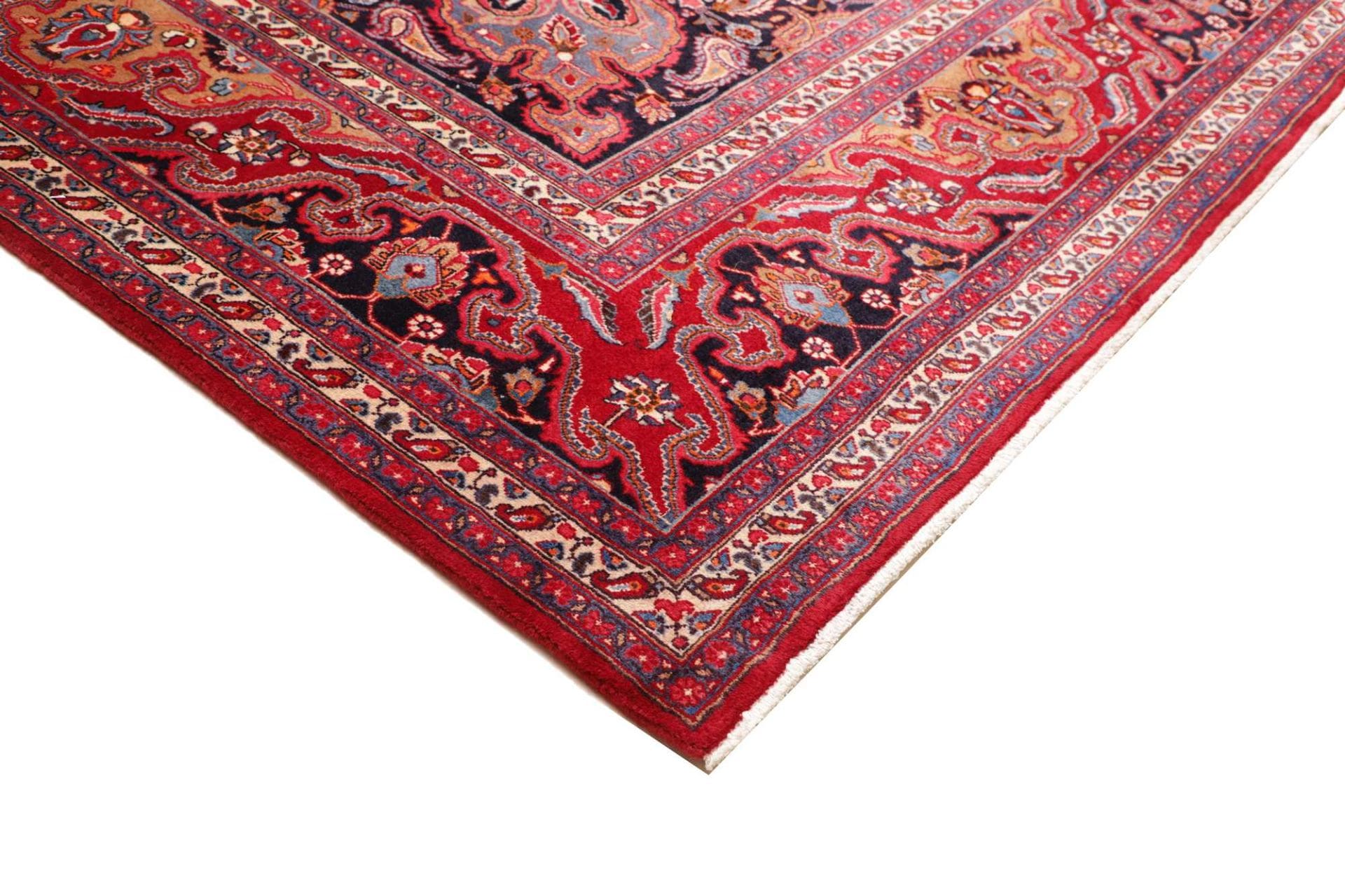 Handgeknüpfter Mashhad Perserteppich 304 × 389 cm