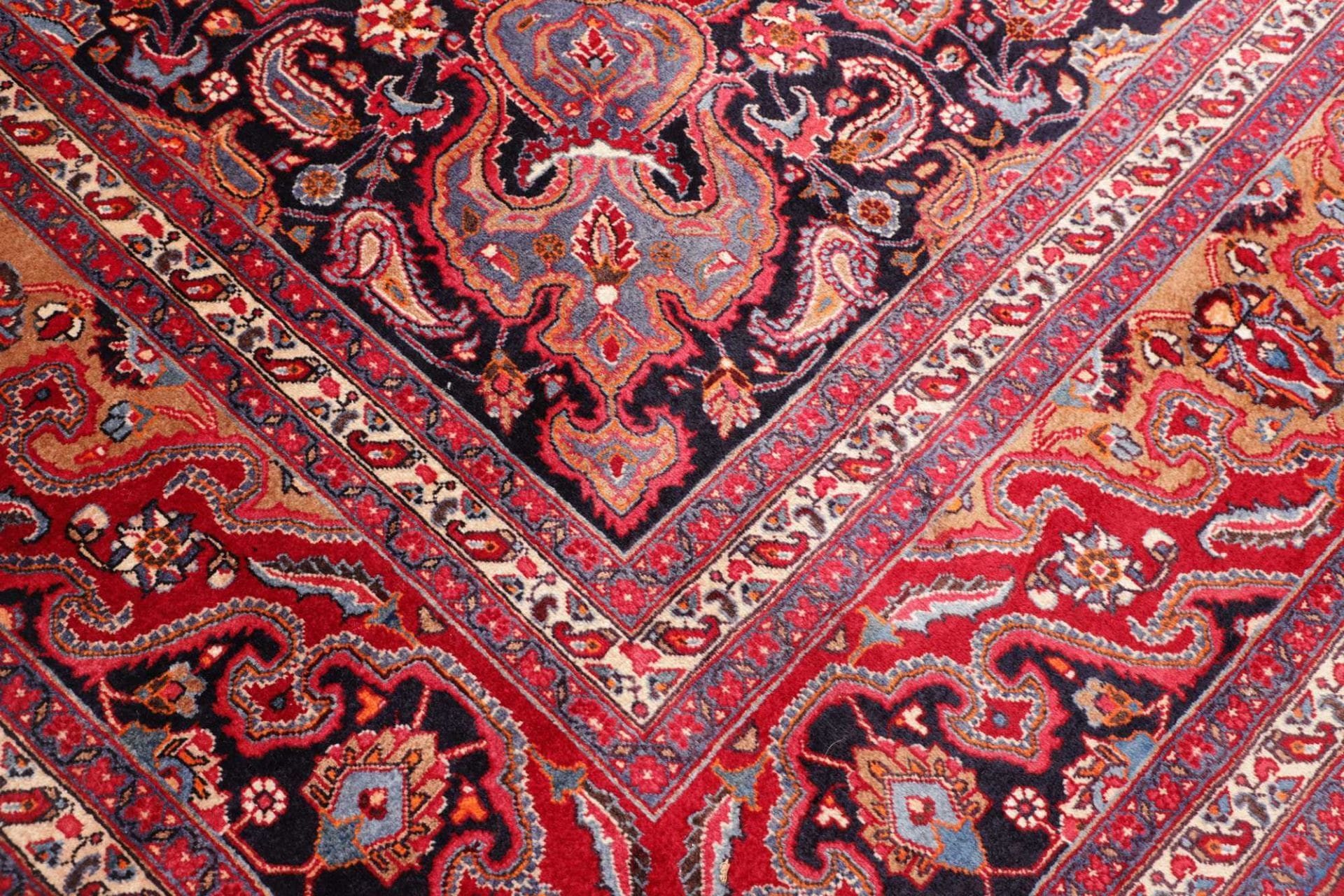 Handgeknüpfter Mashhad Perserteppich 304 × 389 cm