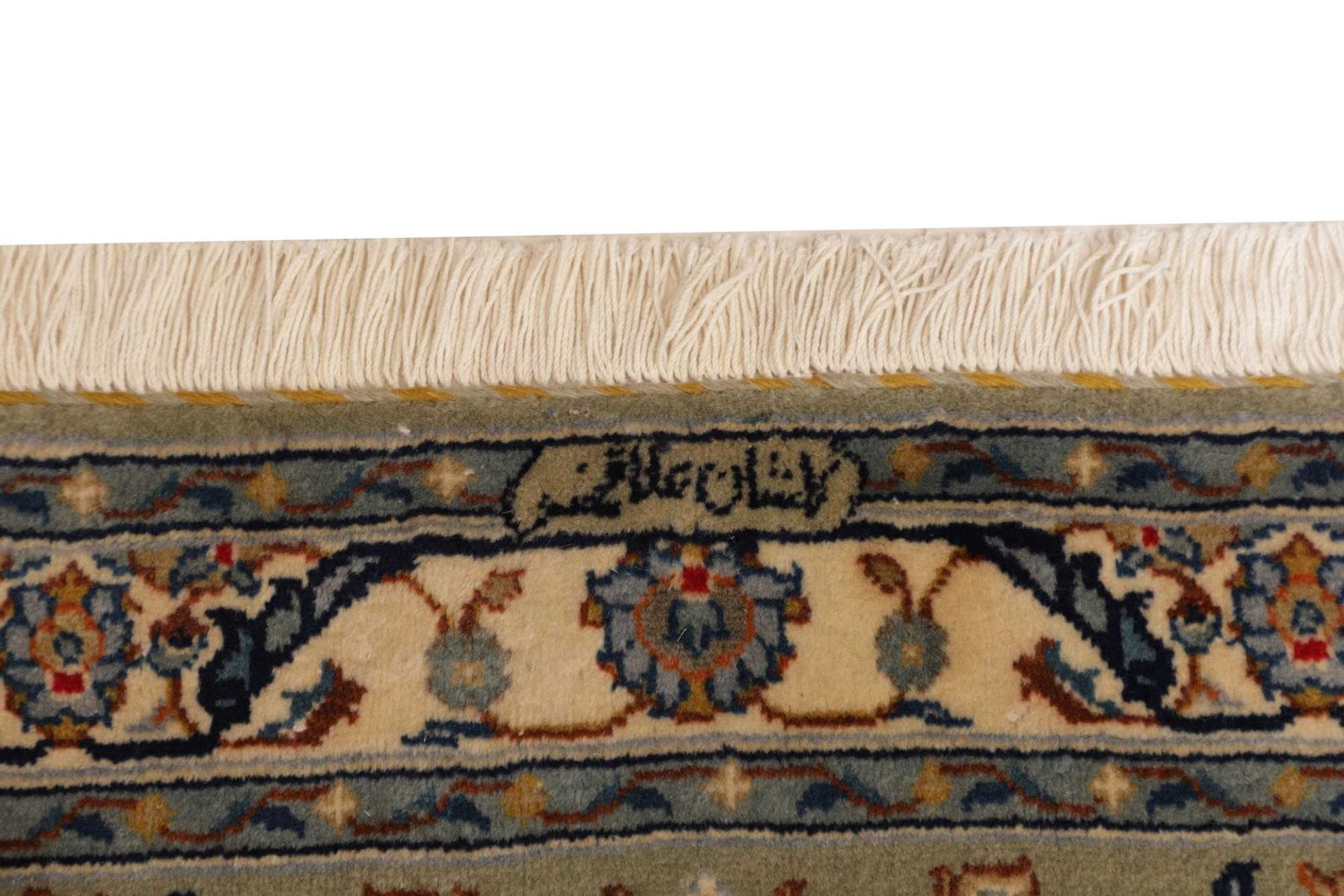 Kashan Perserteppich 276 × 384 cm aus Wolle, handgeknüpft