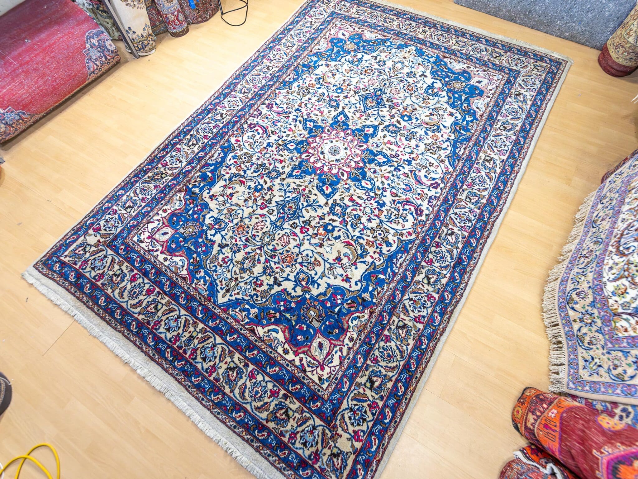 Handgeknüpfter Sarough Farahan Perserteppich 304 × 198 cm