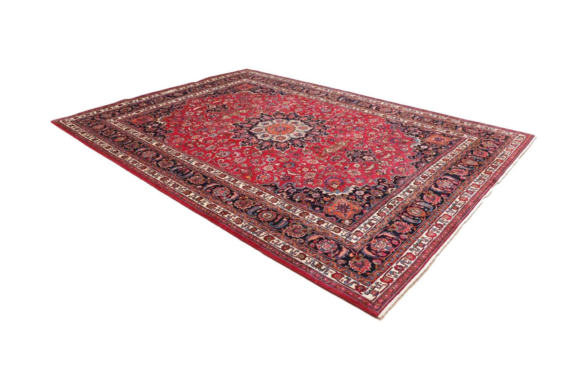 Handgeknüpfter Mashhad Perserteppich 249 × 339 cm