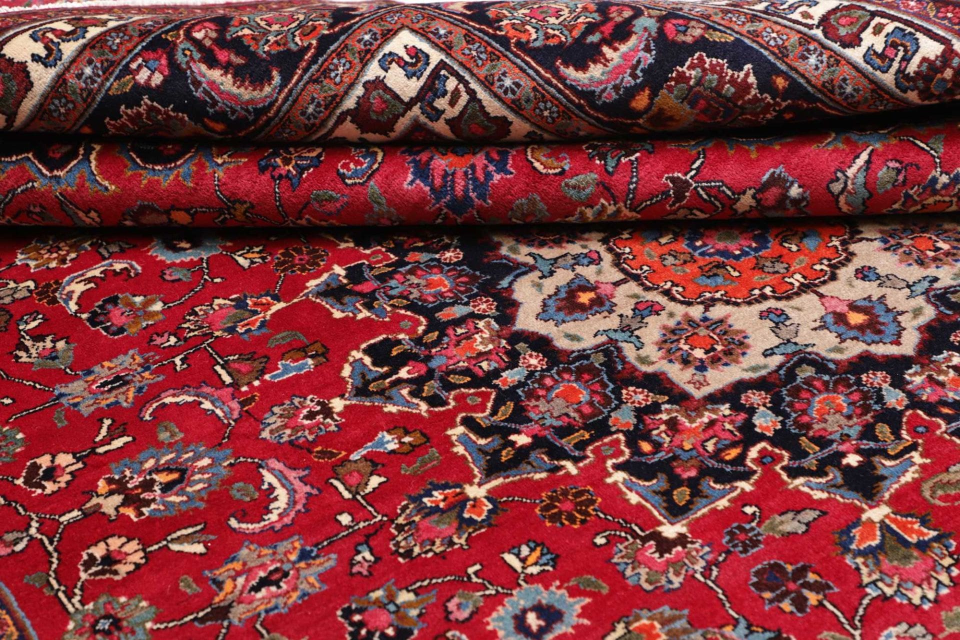 Handgeknüpfter Mashhad Perserteppich 249 × 339 cm