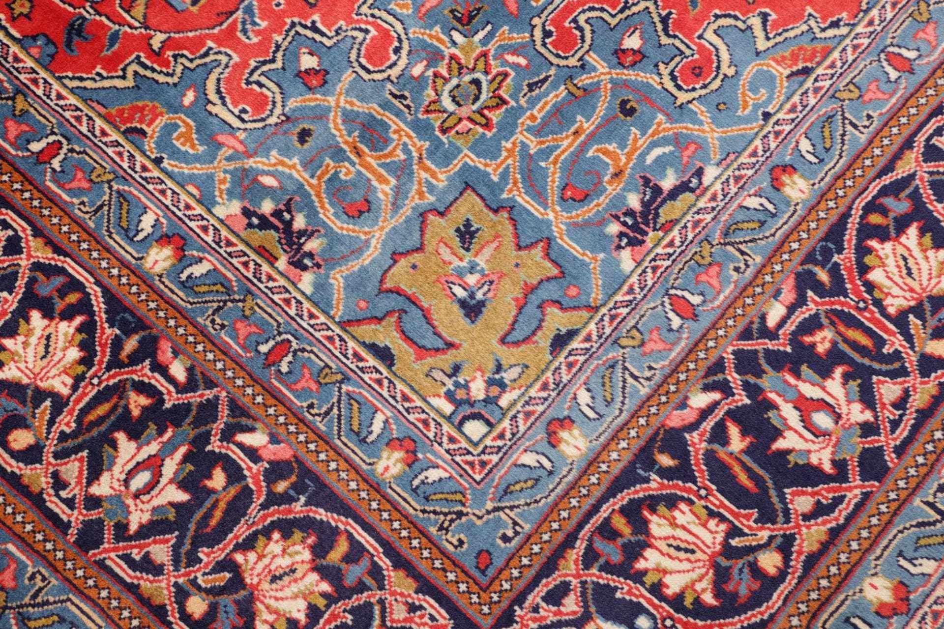 Handgeknüpfter Sarough Perserteppich, 261 × 355 cm, Wolle