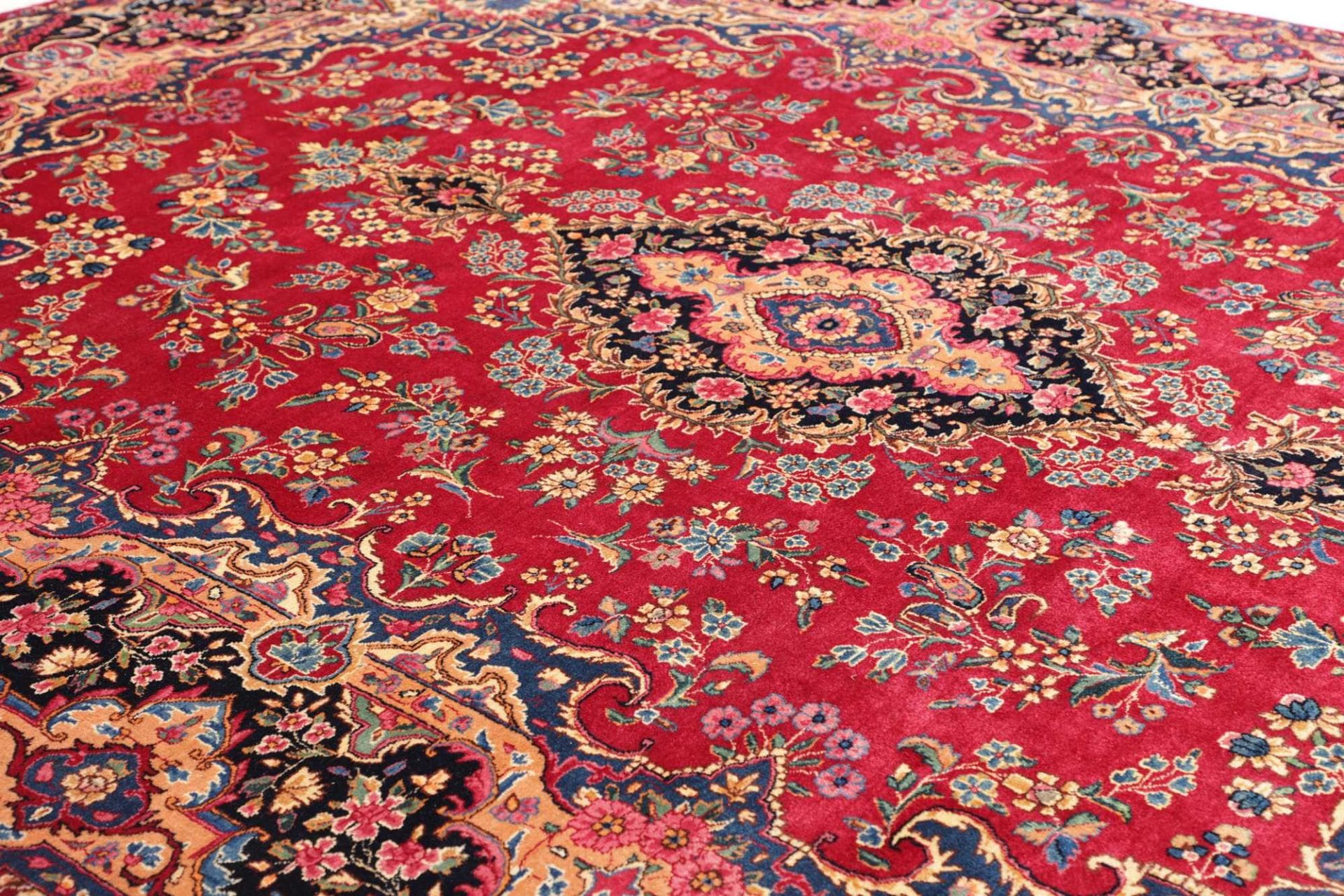 perserteppich-kirman-247-x-339-cm-schurwolle-handgeknupft-6 Kerman Perserteppich 247 × 339 cm aus Wolle, handgeknüpft