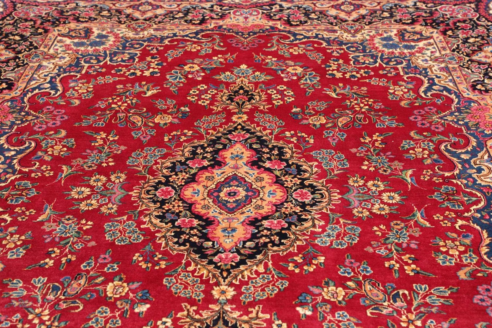 perserteppich-kirman-247-x-339-cm-schurwolle-handgeknupft-7 Kerman Perserteppich 247 × 339 cm aus Wolle, handgeknüpft