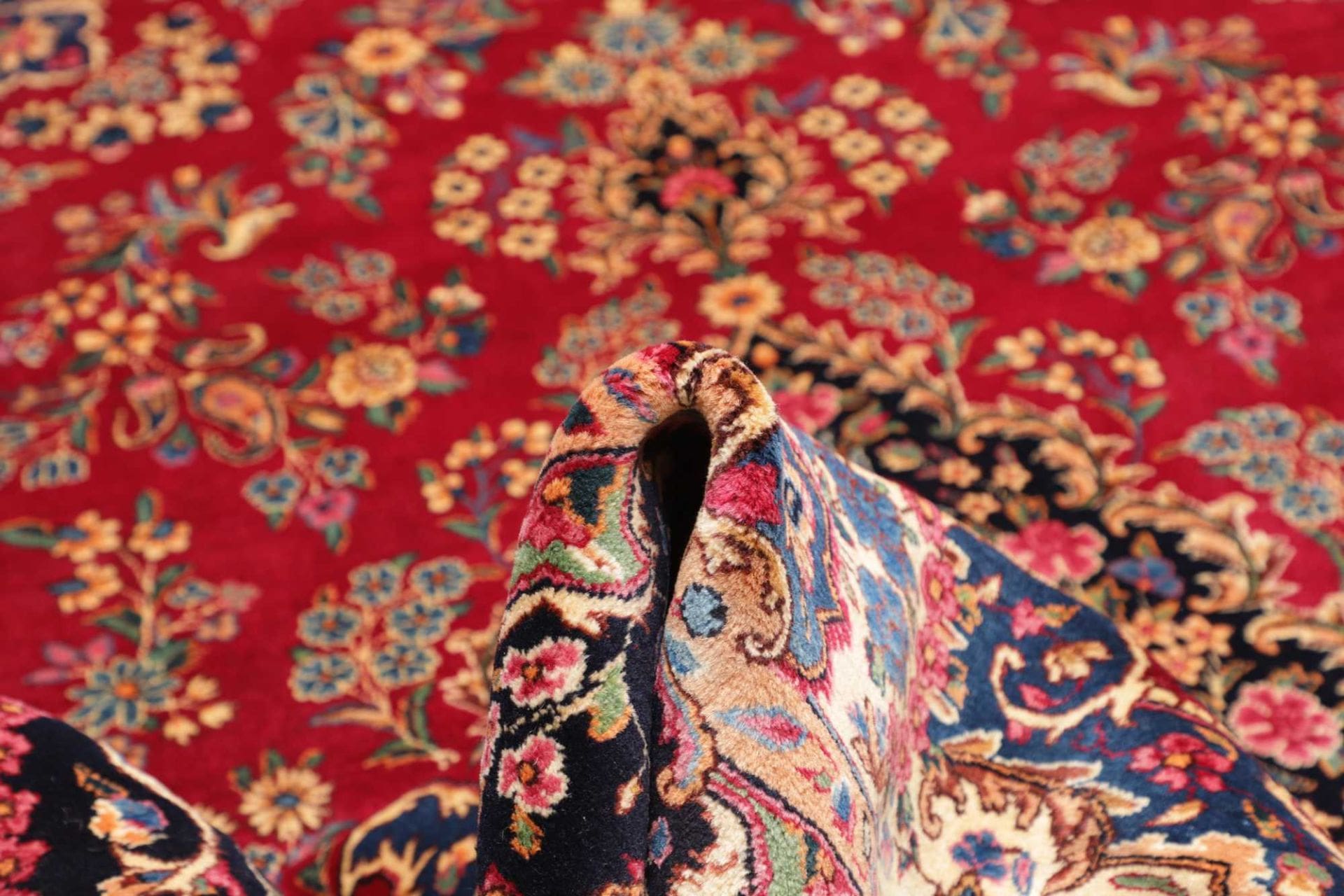 perserteppich-kirman-247-x-339-cm-schurwolle-handgeknupft-8 Kerman Perserteppich 247 × 339 cm aus Wolle, handgeknüpft
