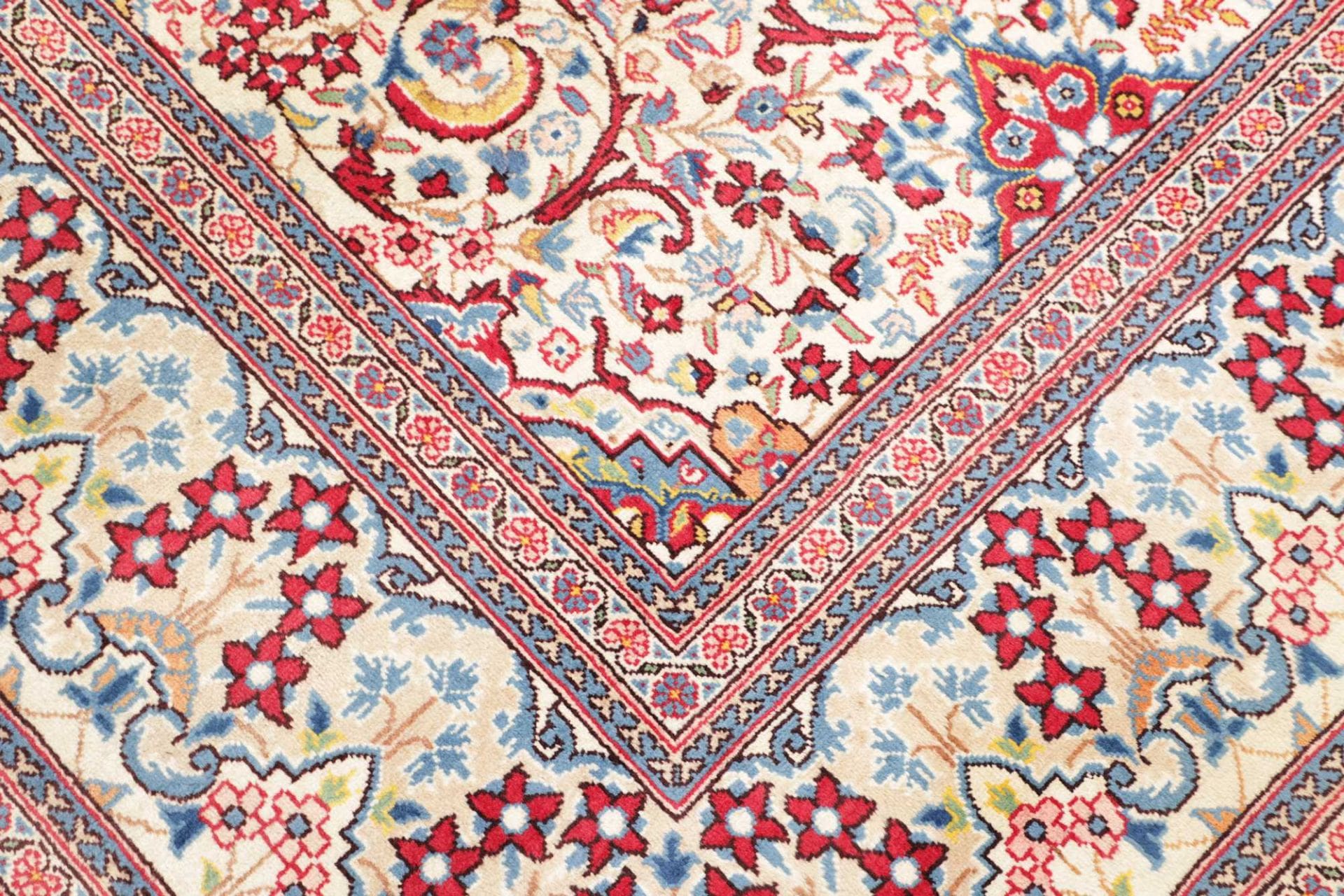 Kashan Perserteppich 249 × 344 cm aus Wolle, handgeknüpft