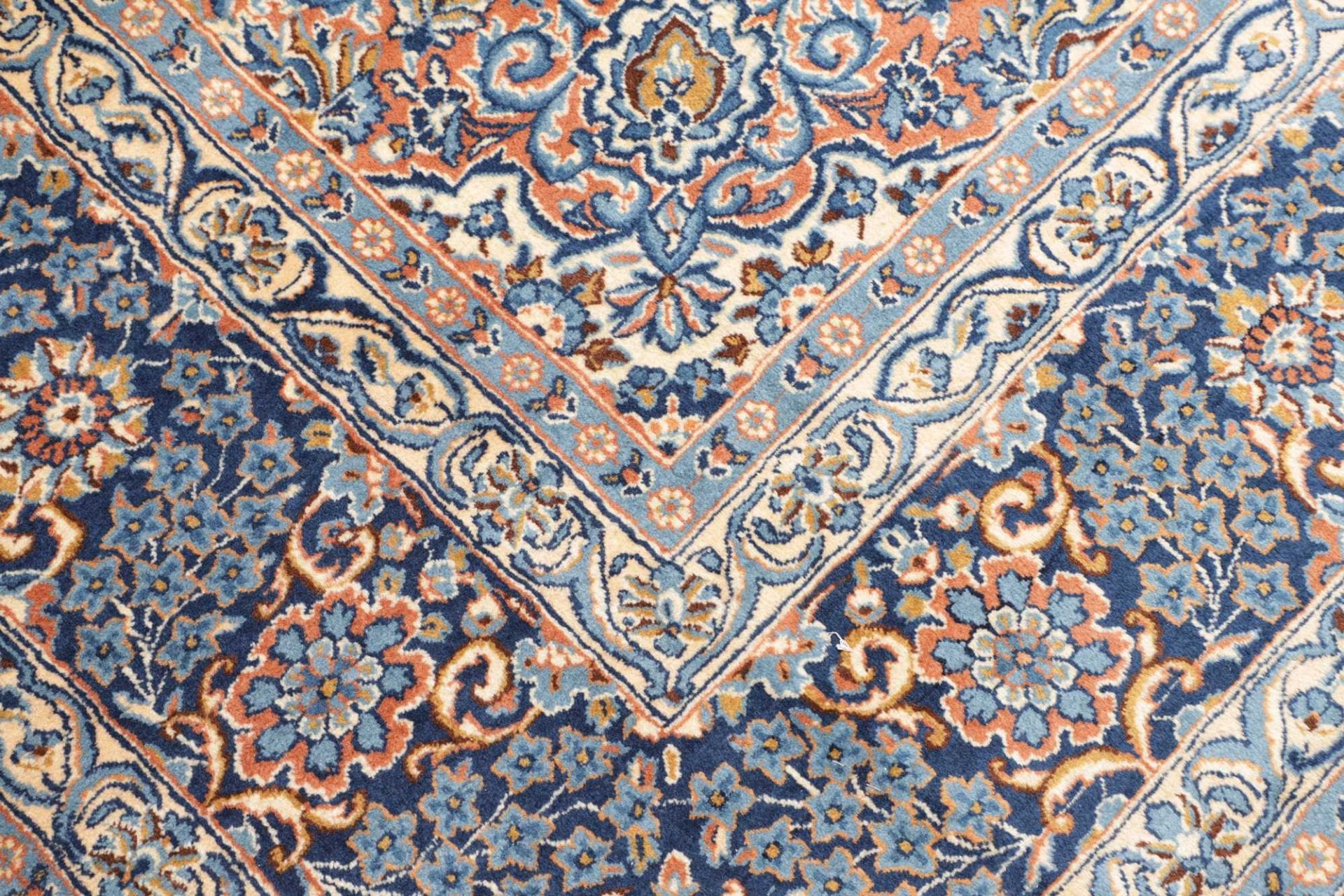 Handgeknüpfter Kerman Perserteppich, 258 × 349 cm, Wolle