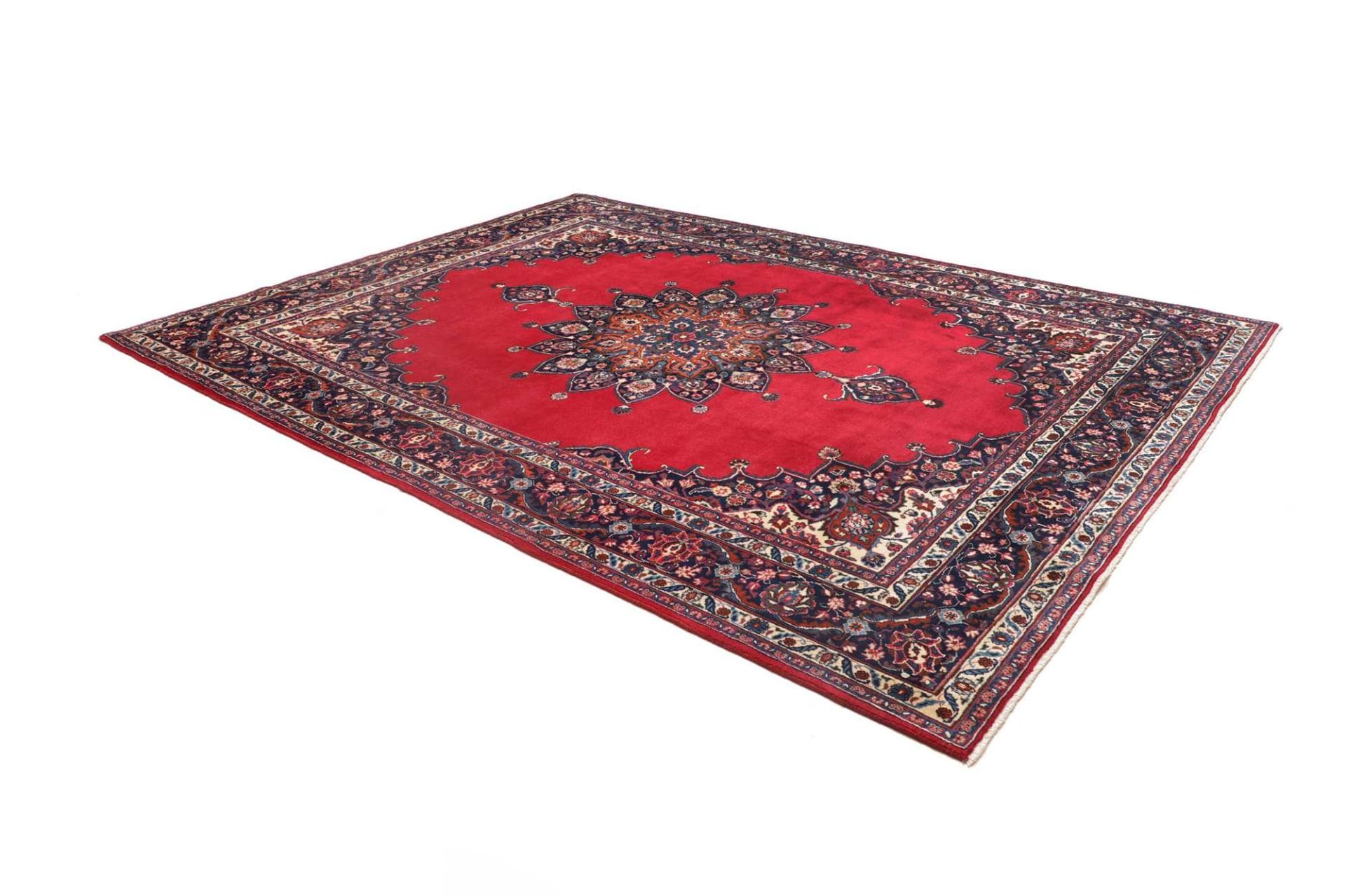 Handgeknüpfter Mashhad Perserteppich 251 × 336 cm