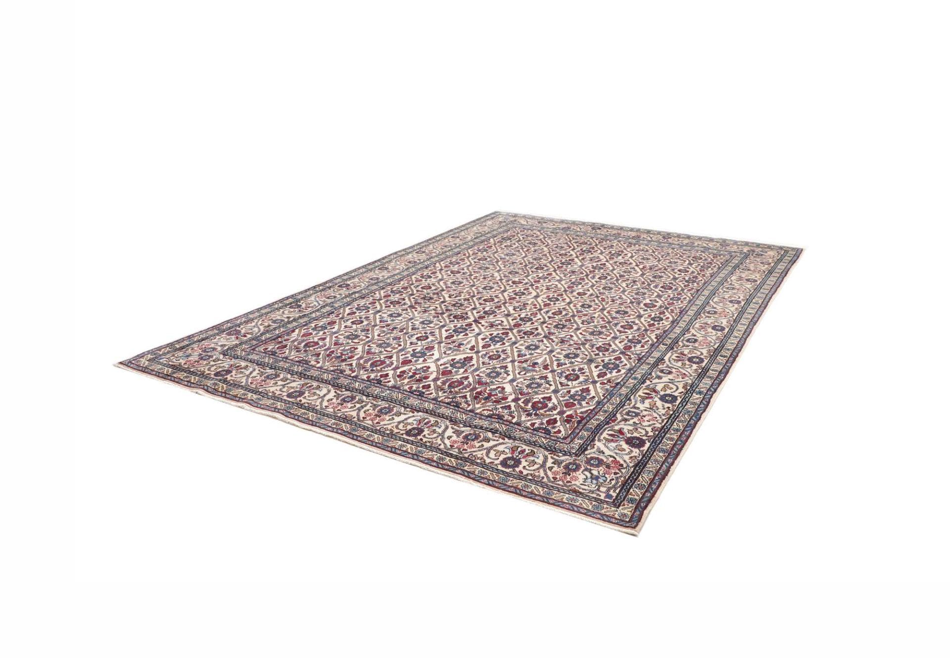 Handgeknüpfter Kashan Perserteppich, 246 × 334 cm, Wolle