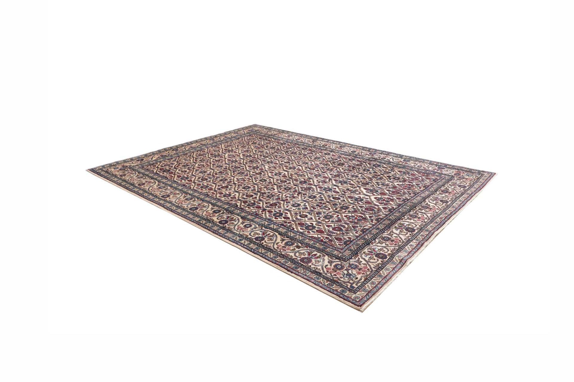 Handgeknüpfter Kashan Perserteppich, 246 × 334 cm, Wolle