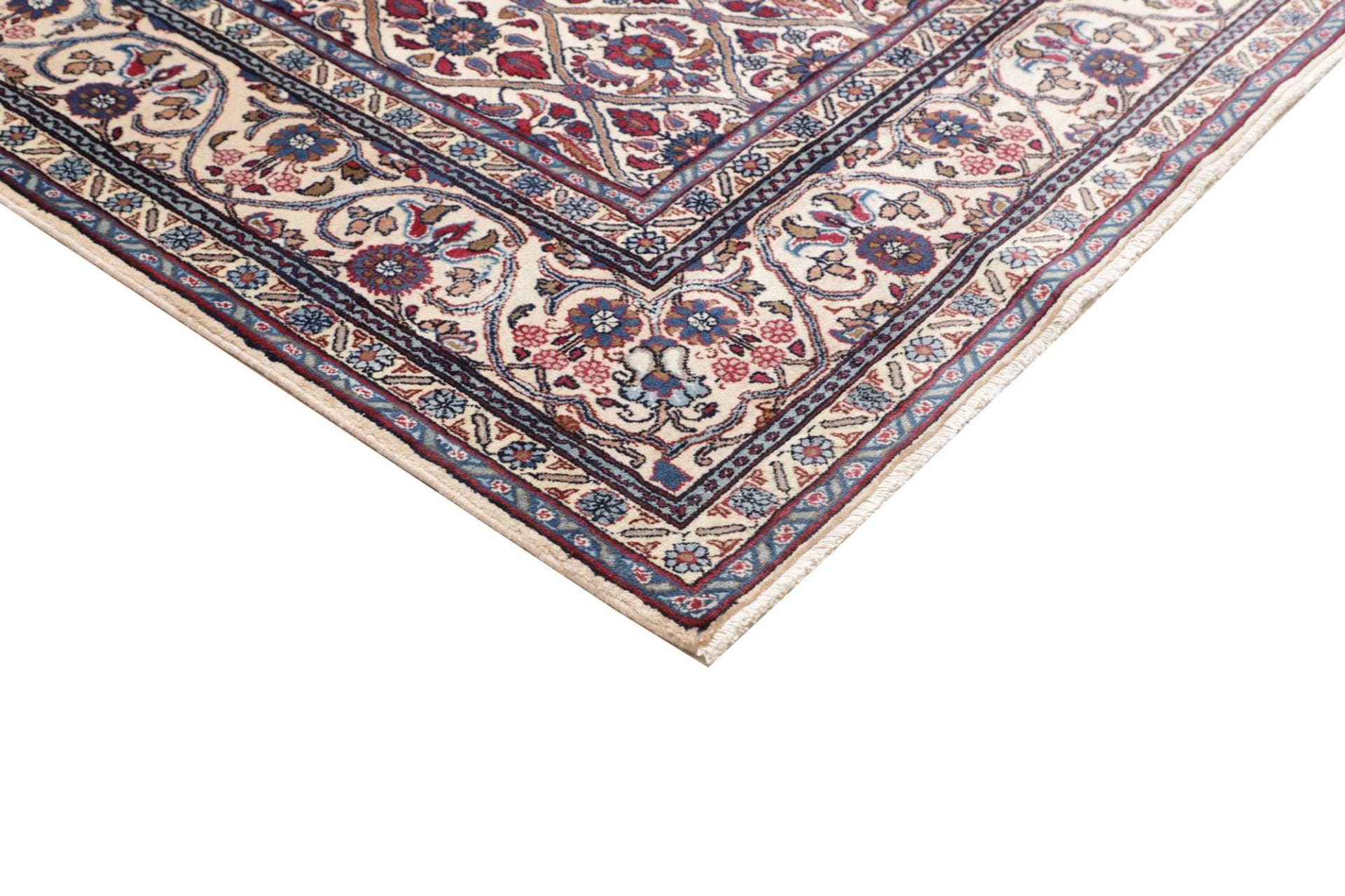 Handgeknüpfter Kashan Perserteppich, 246 × 334 cm, Wolle