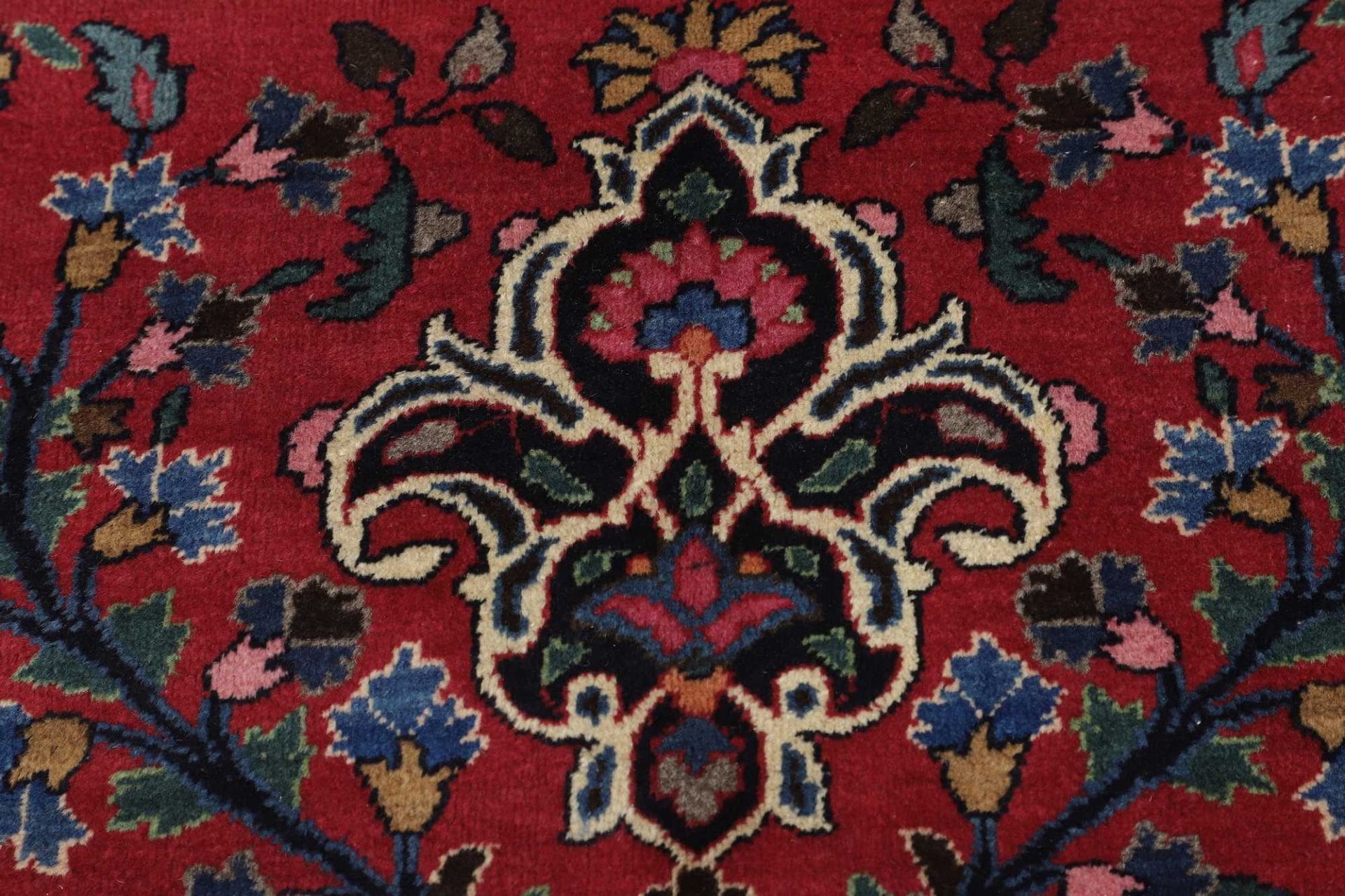 Handgeknüpfter Mashhad Perserteppich 361 × 487 cm