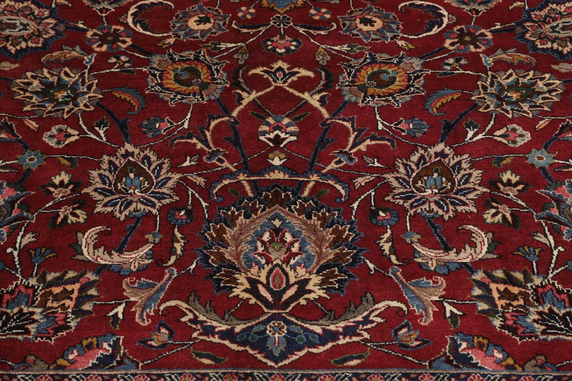 Mashhad Perserteppich aus Iran, 341 × 494 cm