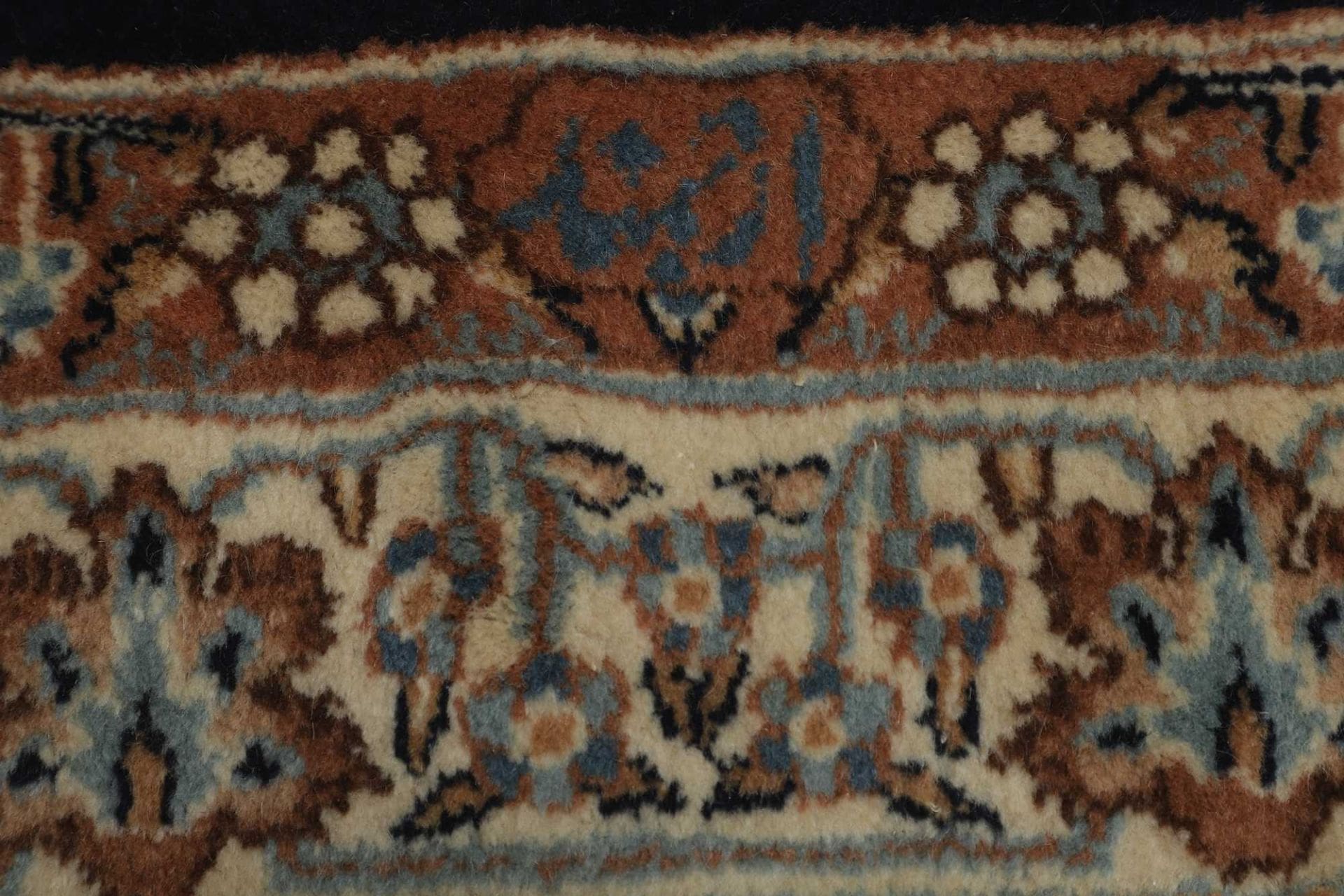 Kerman Perserteppich aus Iran, 394 × 524 cm