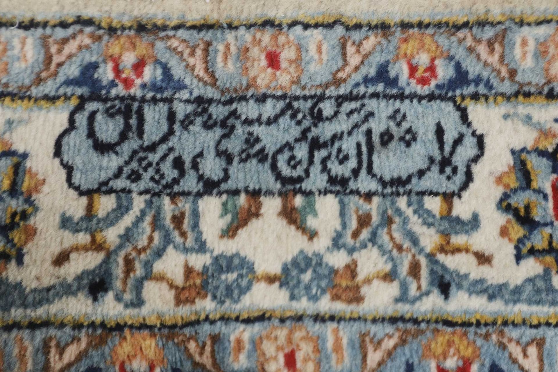 Handgeknüpfter Kashan Perserteppich, 409 × 581 cm, Wolle