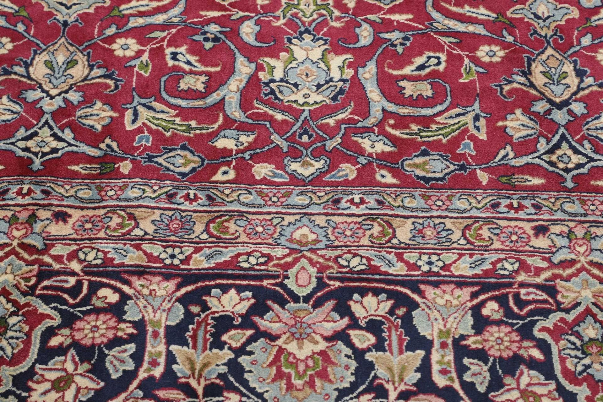Handgeknüpfter Kerman Perserteppich, 361 × 516 cm, Wolle