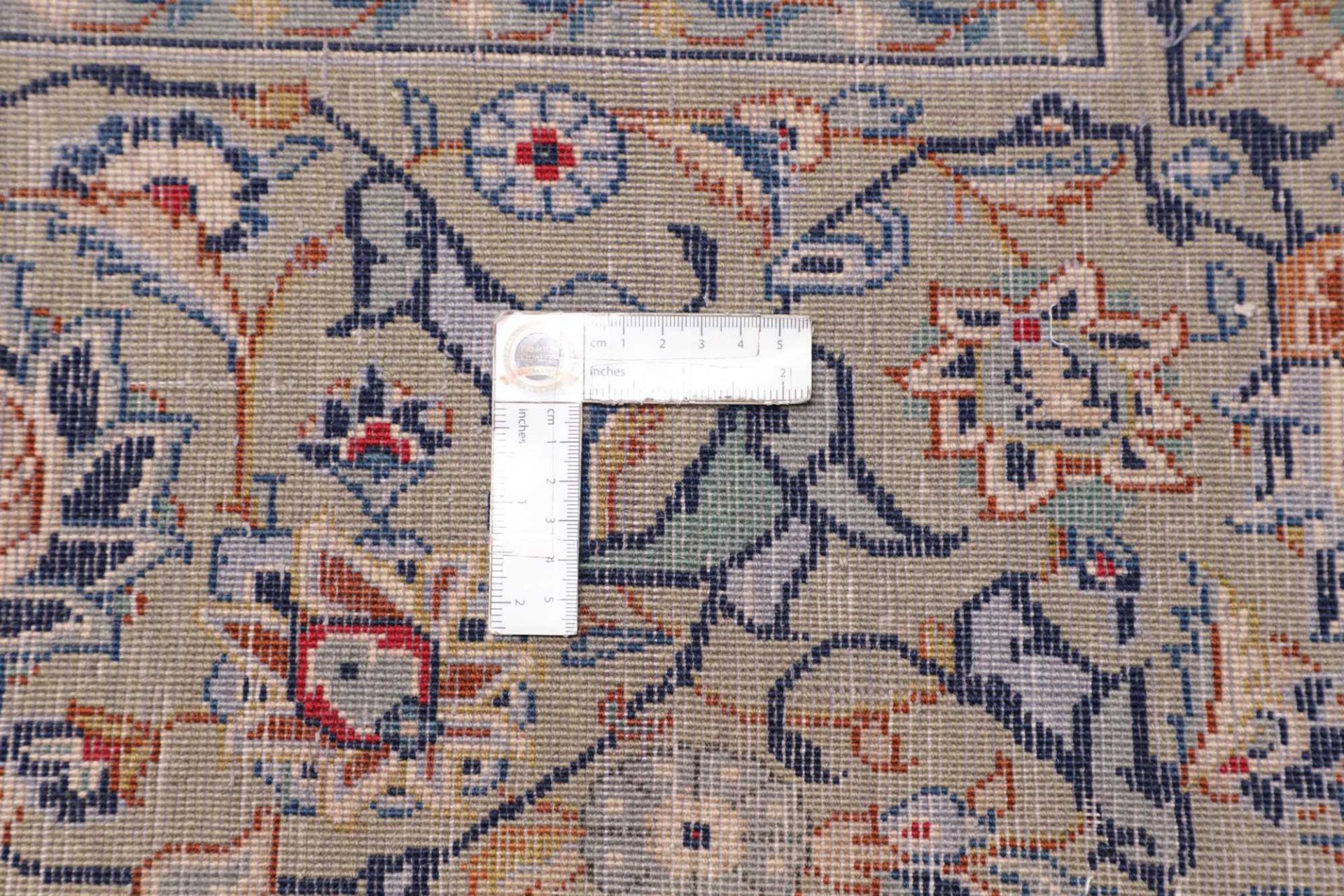 Kashan Perserteppich 276 × 384 cm aus Wolle, handgeknüpft