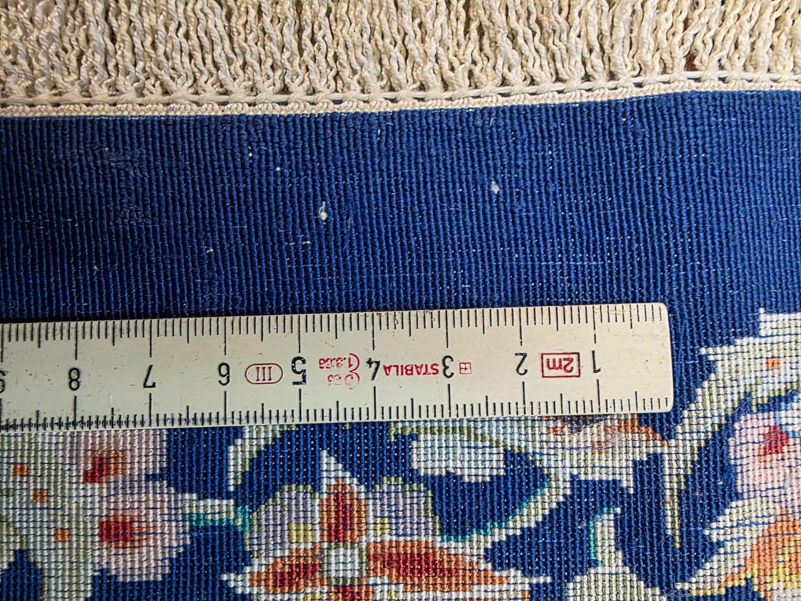 Isfahan Perserteppich 200 × 140 cm aus Wolle & Seide, handgeknüpft