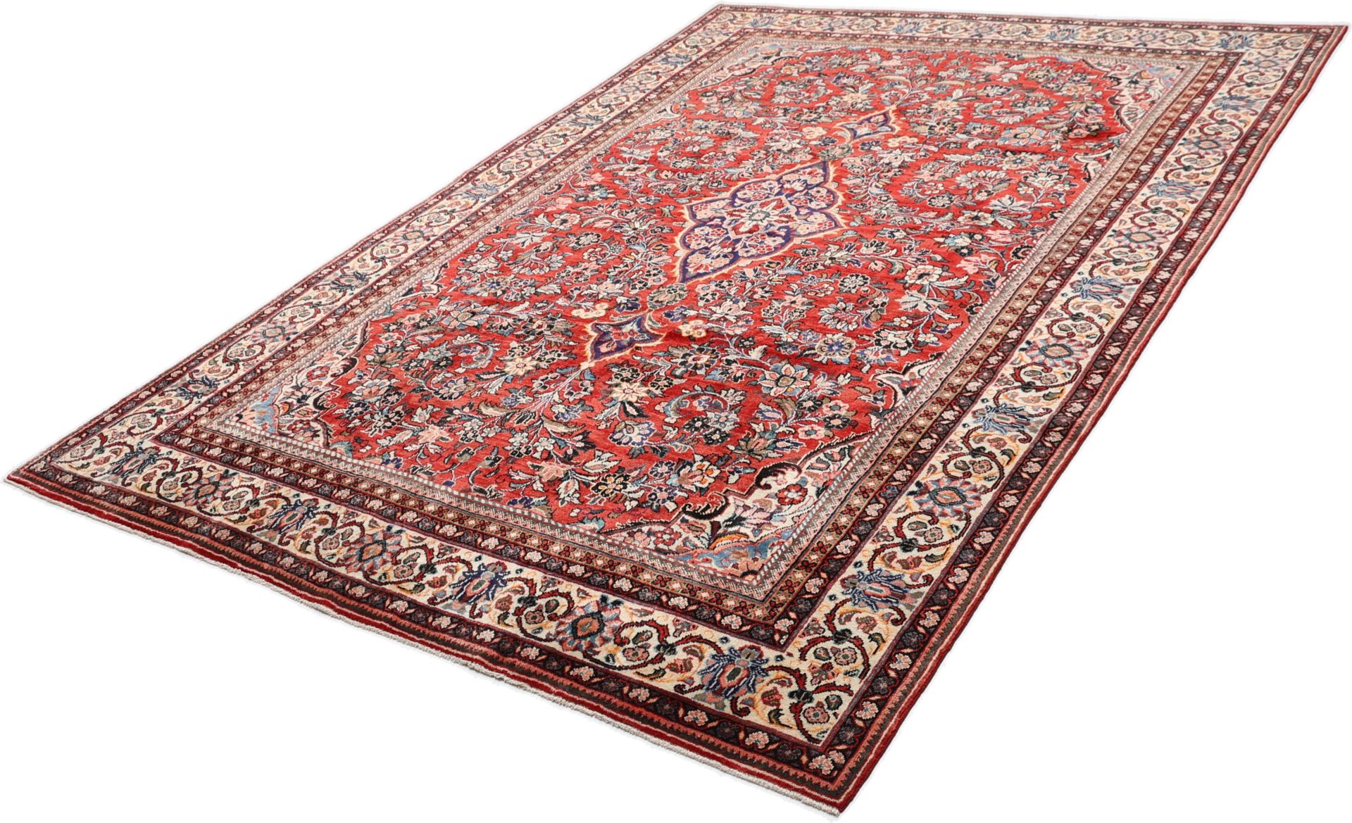 Handgeknüpfter Sarough Perserteppich, 283 × 410 cm, Wolle