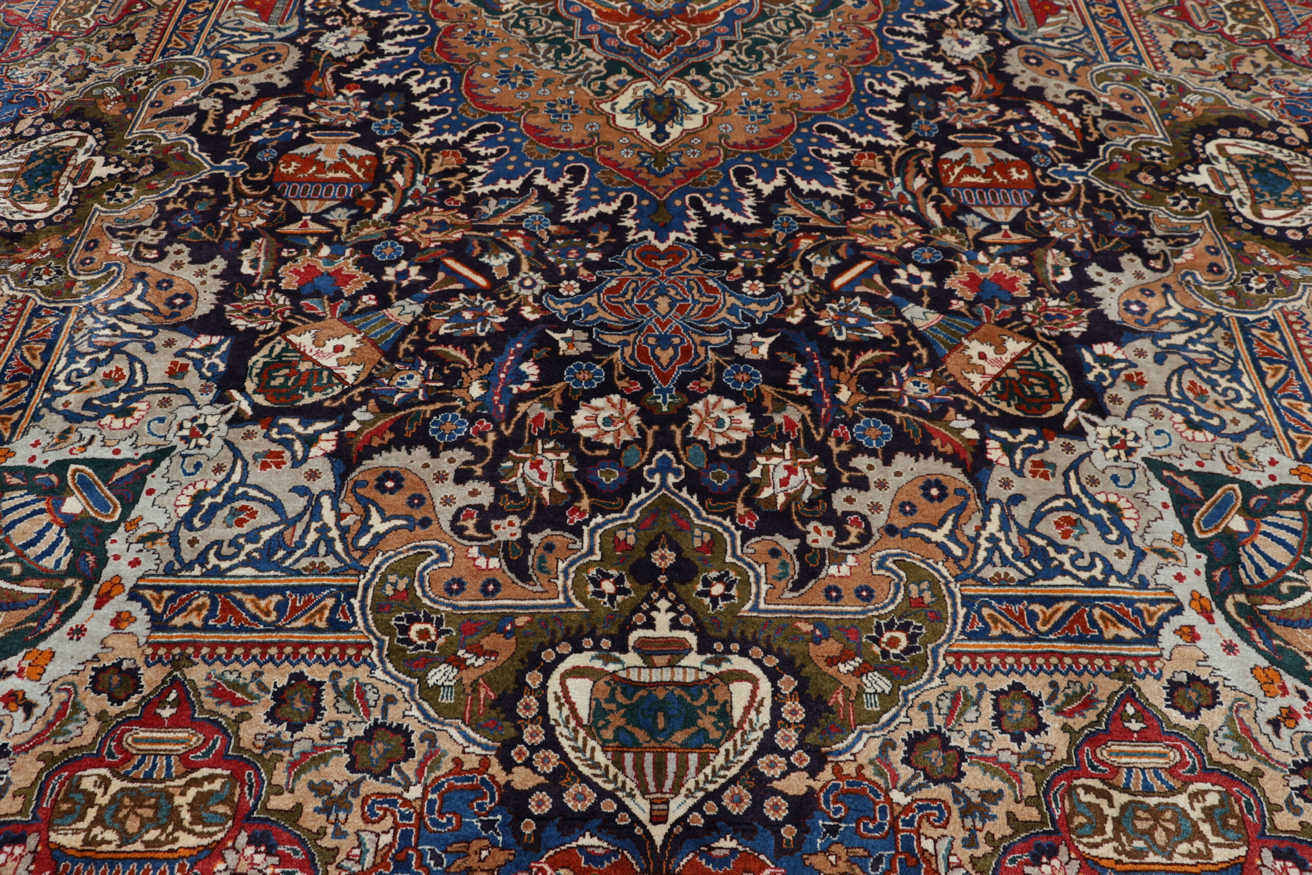 Handgeknüpfter Kashmar Perserteppich 292 × 386 cm