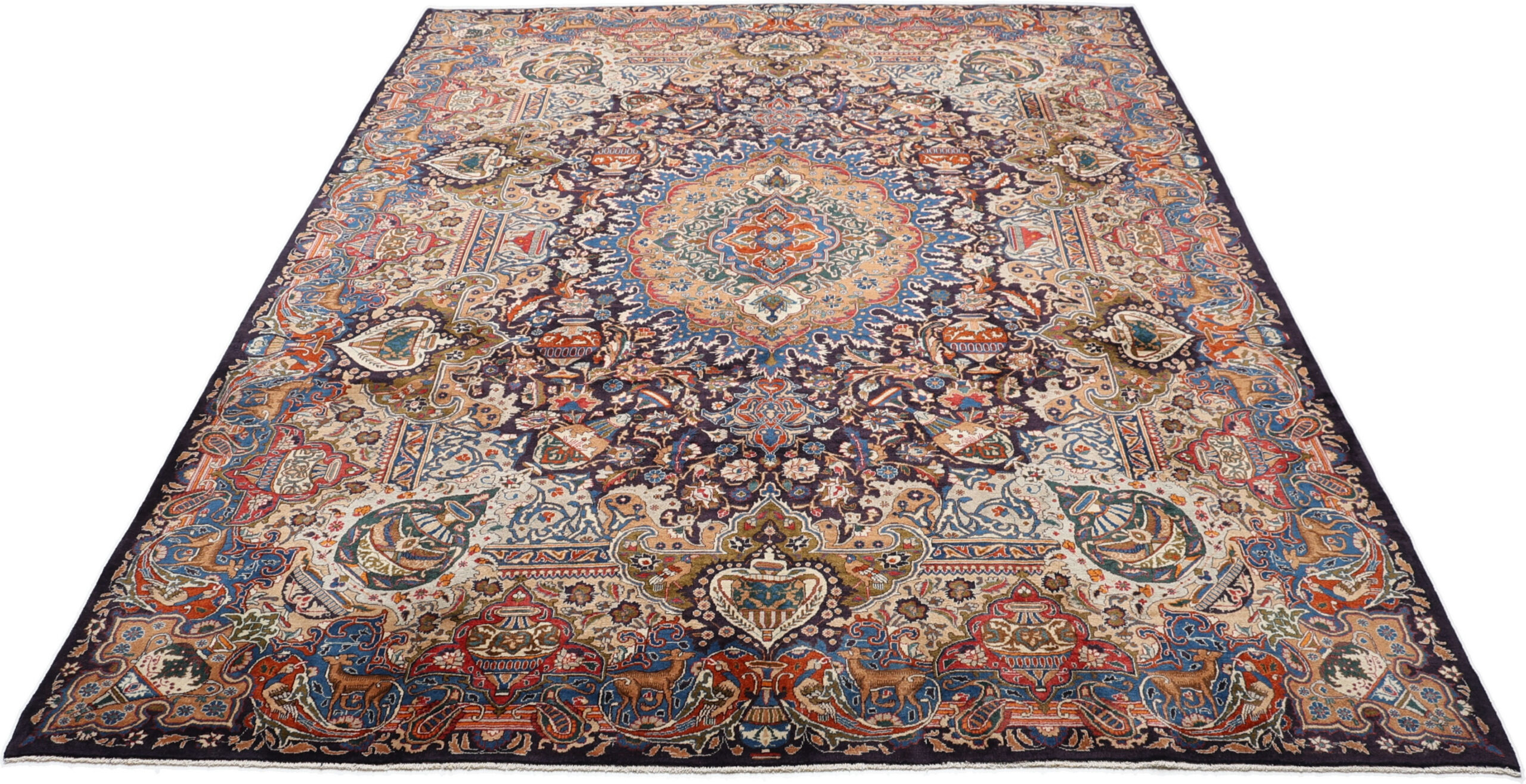 Handgeknüpfter Kashmar Perserteppich 292 × 386 cm
