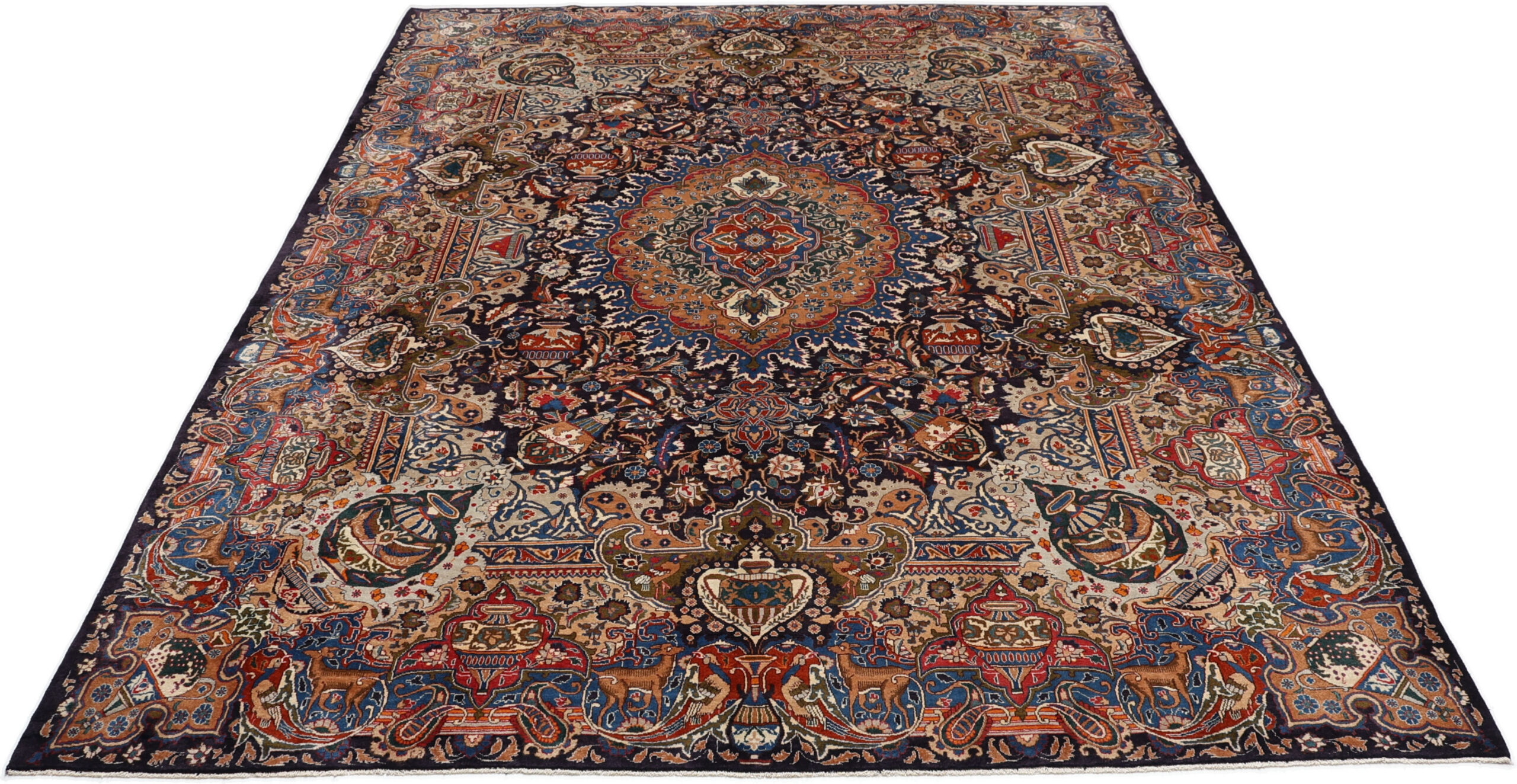 Handgeknüpfter Kashmar Perserteppich 292 × 386 cm