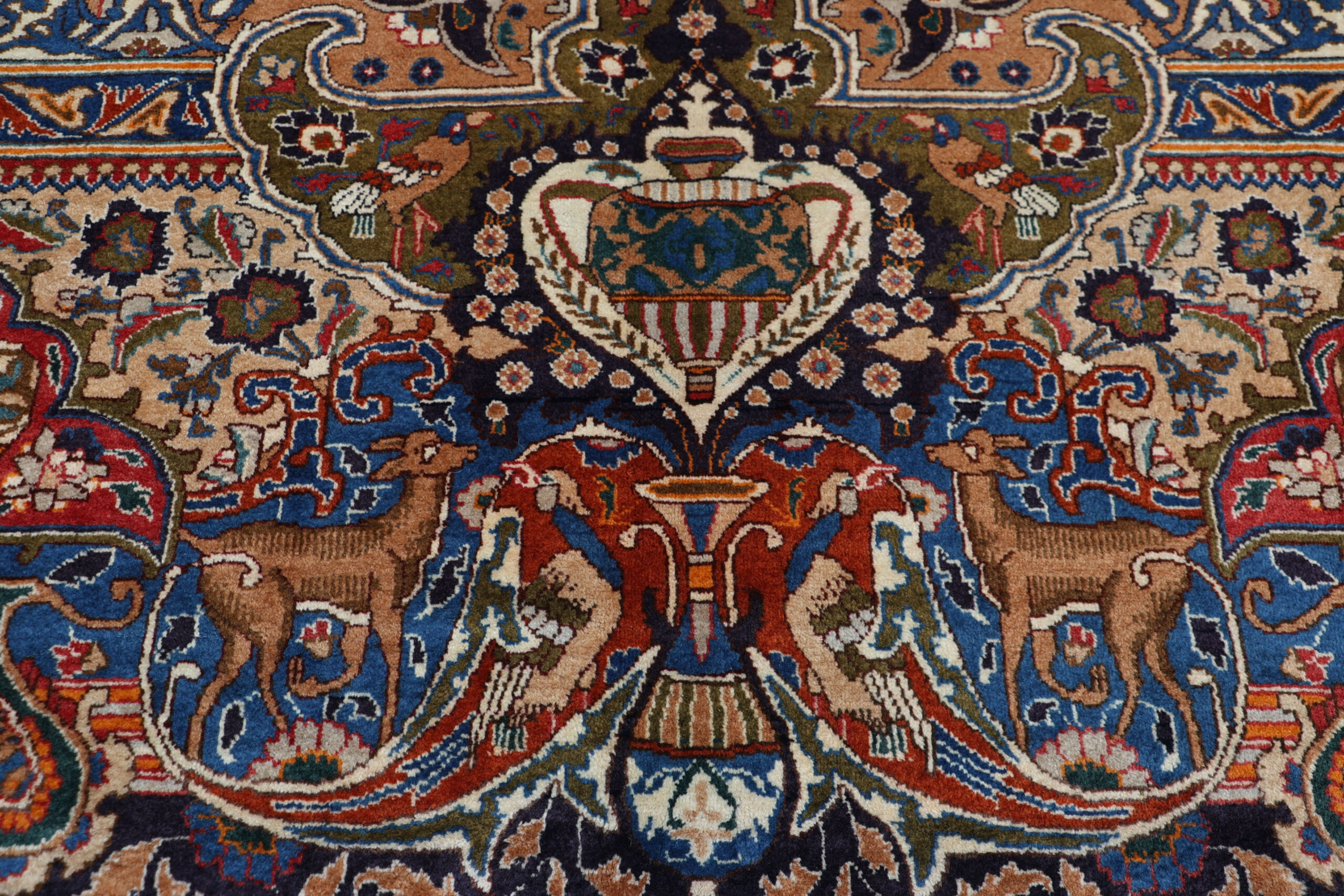 Handgeknüpfter Kashmar Perserteppich 292 × 386 cm