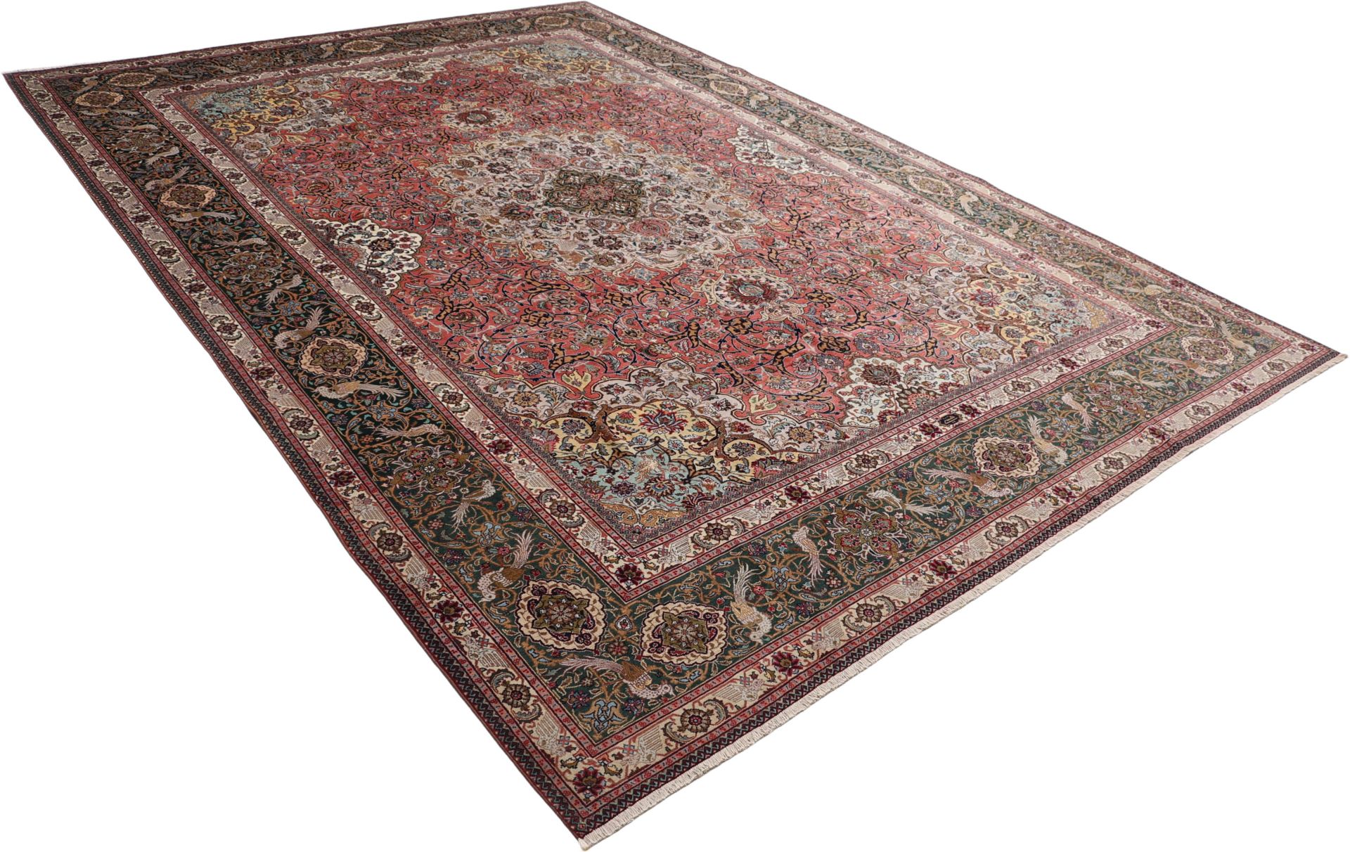 Täbriz Perserteppich aus Iran, 292 × 415 cm