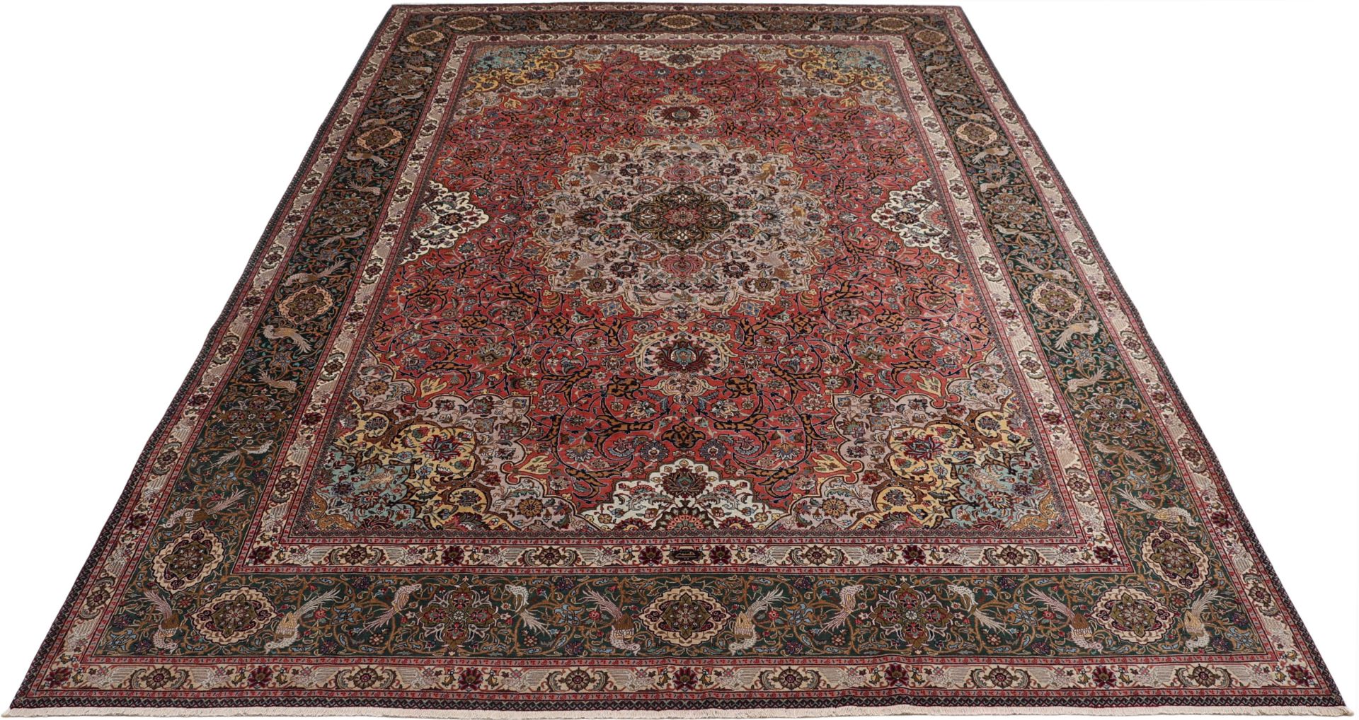 Täbriz Perserteppich aus Iran, 292 × 415 cm