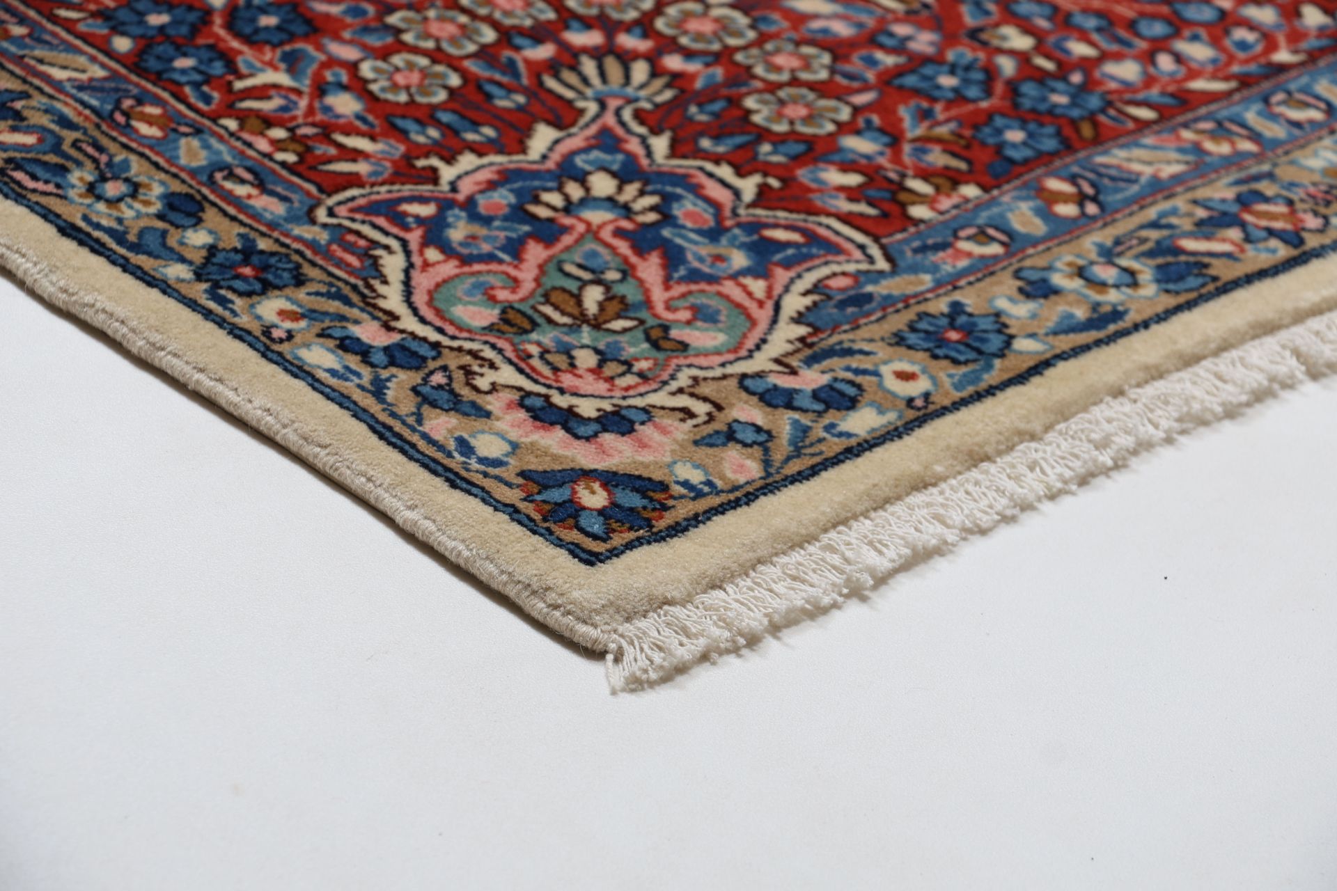 persischer-teppich-kirman-295-x-405-cm-schurwolle-handgeknupft-8 Kerman Perserteppich 295 × 405 cm aus Wolle, handgeknüpft