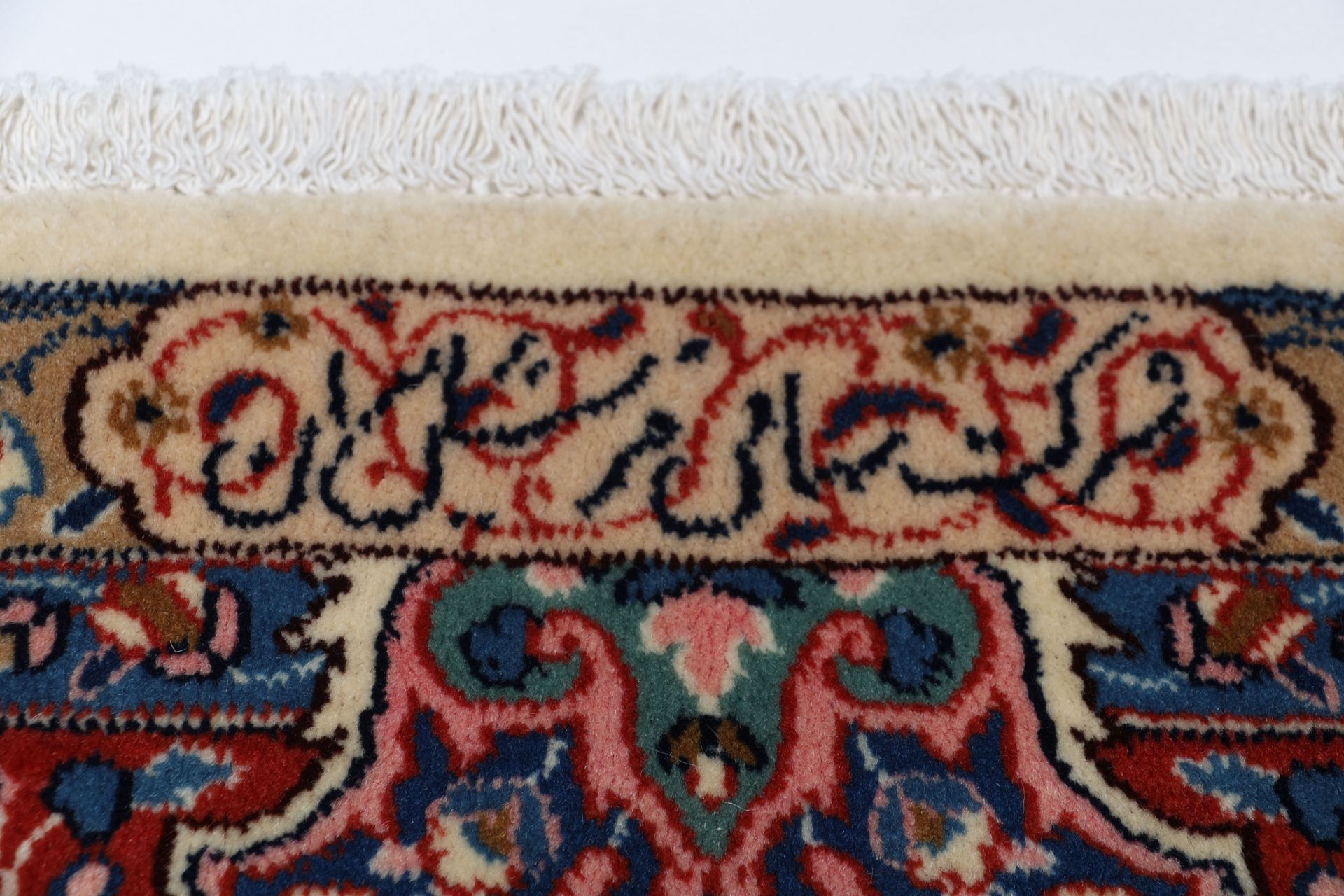 persischer-teppich-kirman-295-x-405-cm-schurwolle-handgeknupft-9 Kerman Perserteppich 295 × 405 cm aus Wolle, handgeknüpft