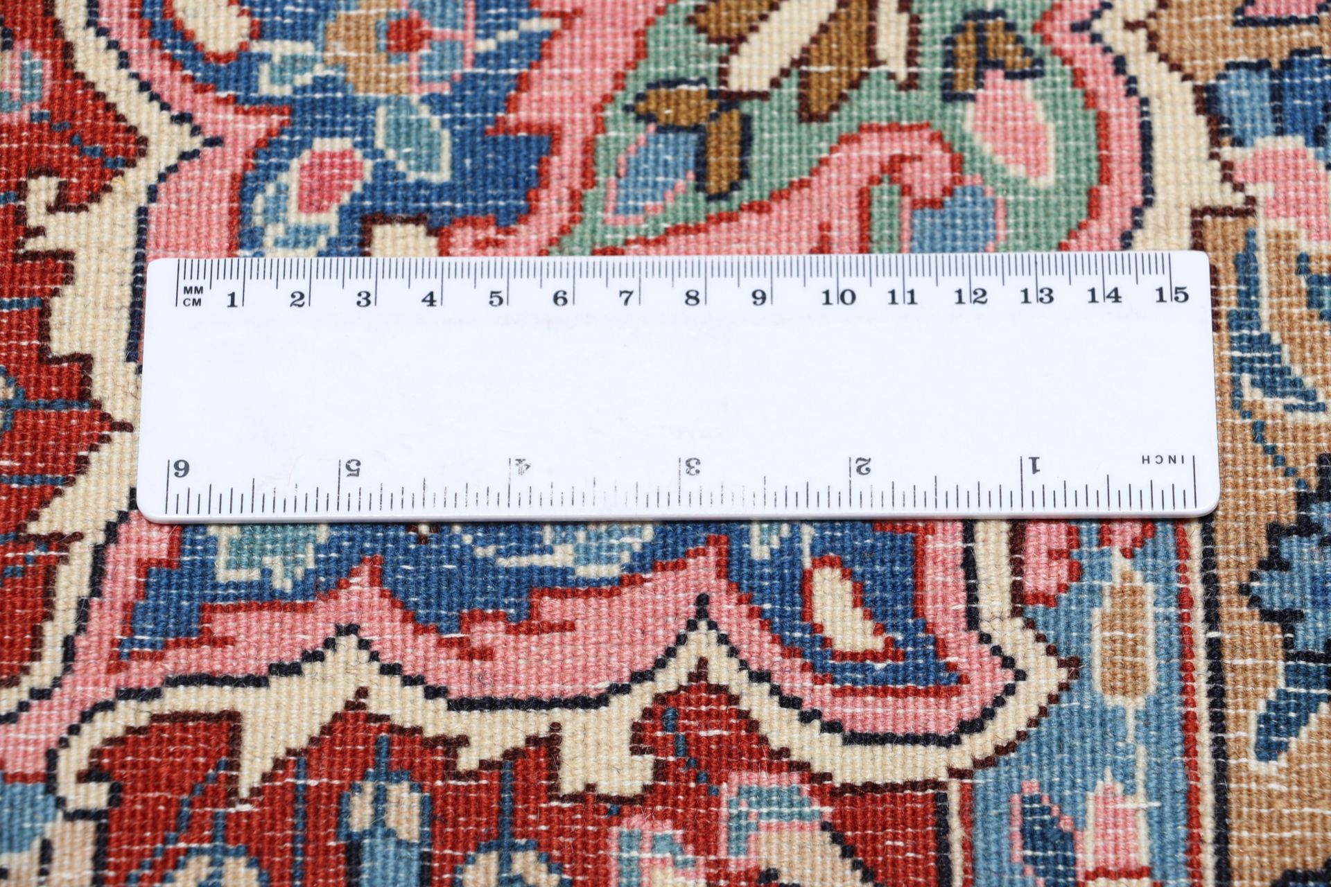 persischer-teppich-kirman-295-x-405-cm-schurwolle-handgeknupft-11 Kerman Perserteppich 295 × 405 cm aus Wolle, handgeknüpft